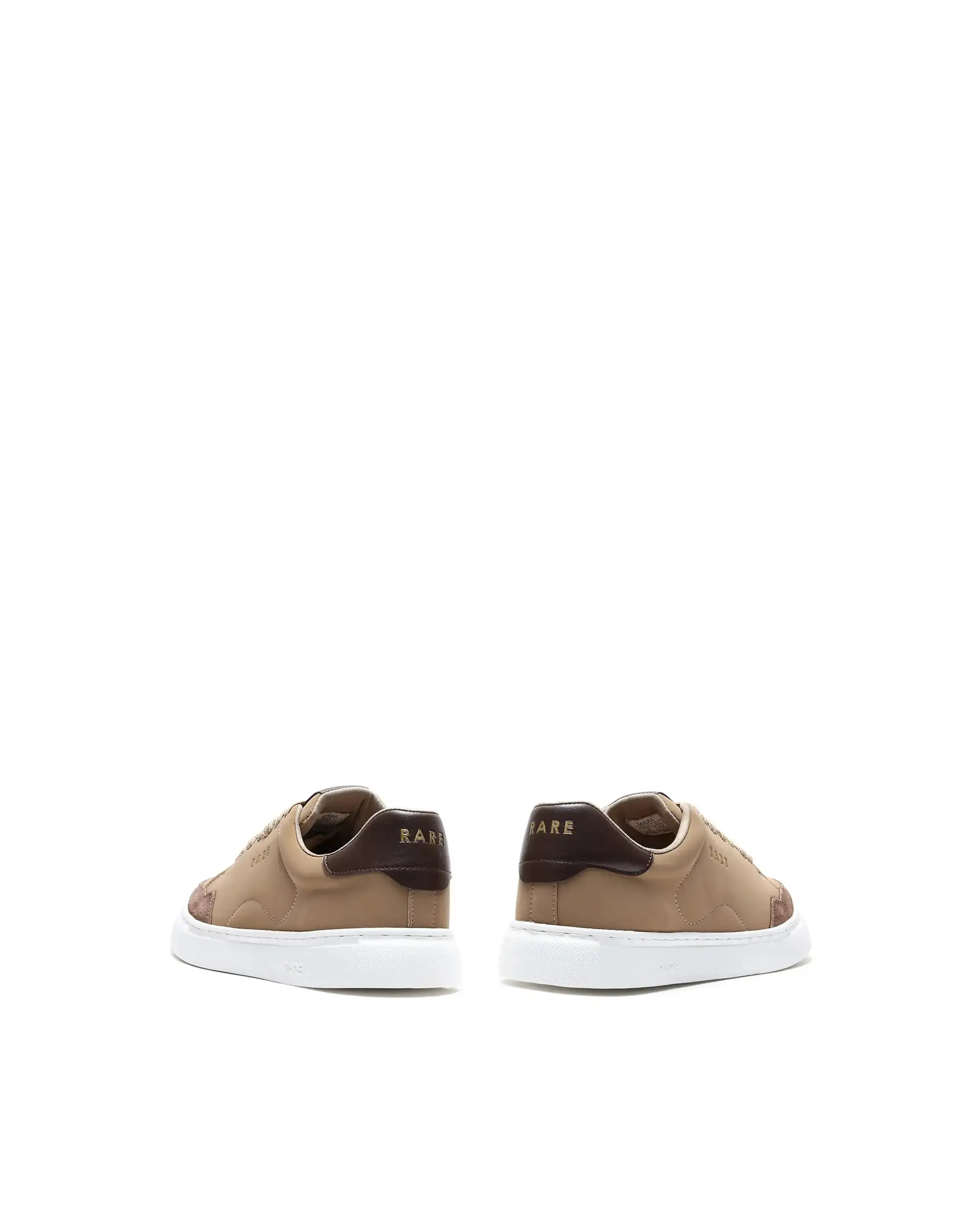 Rare Rabbit Men's Mawi Light Brown Micro Fiber Causal Sneaker - Image 7
