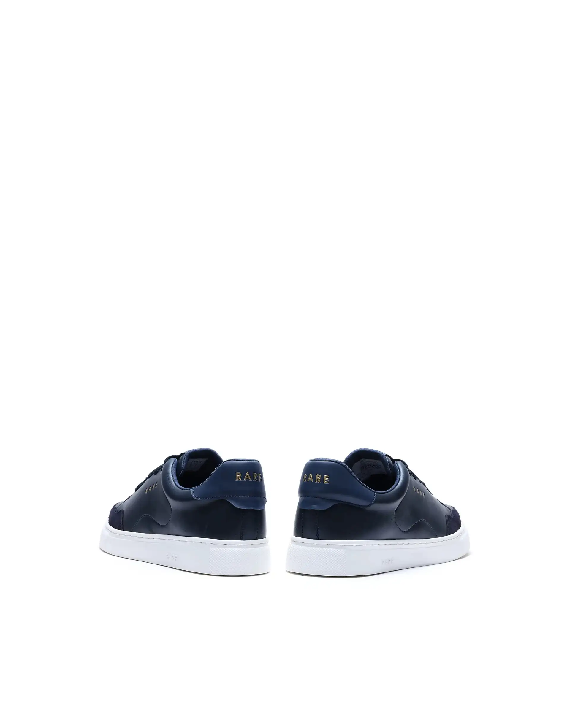 Rare Rabbit Men's Mawi Navy Micro Fiber Causal Sneaker - Image 7