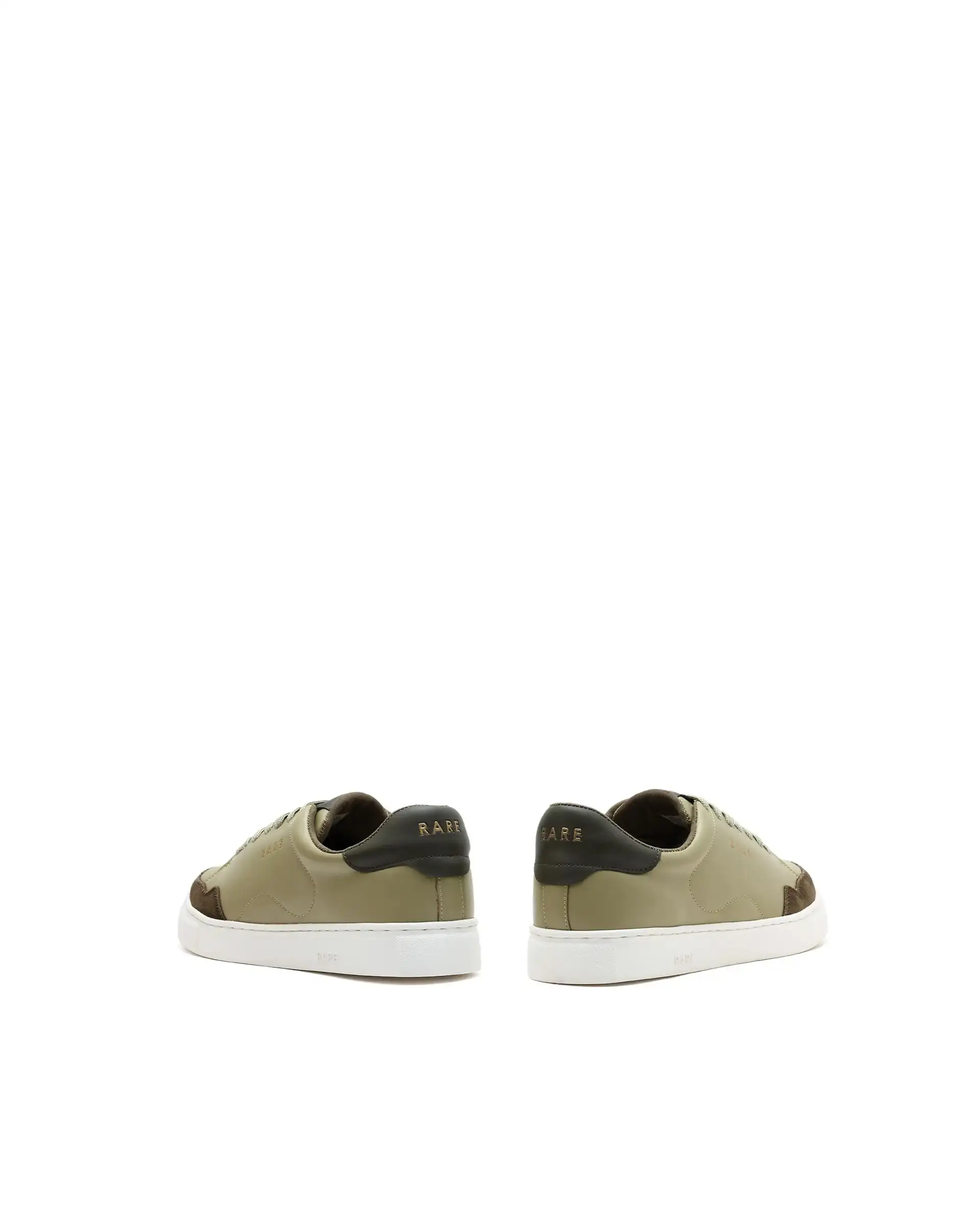 Rare Rabbit Men's Mawi Sage Micro Fiber Causal Sneaker - Image 5