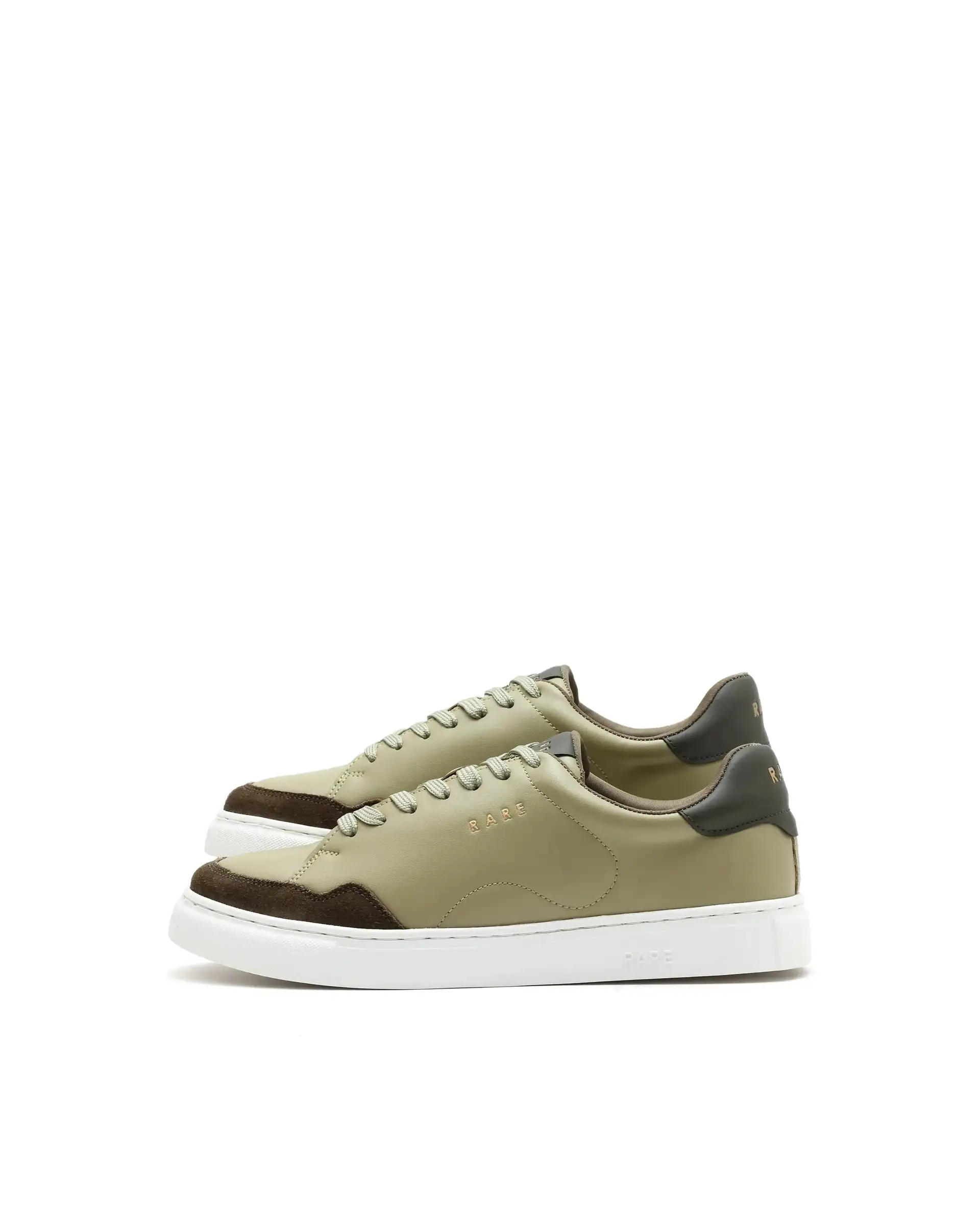 Rare Rabbit Men's Mawi Sage Micro Fiber Causal Sneaker - Image 6