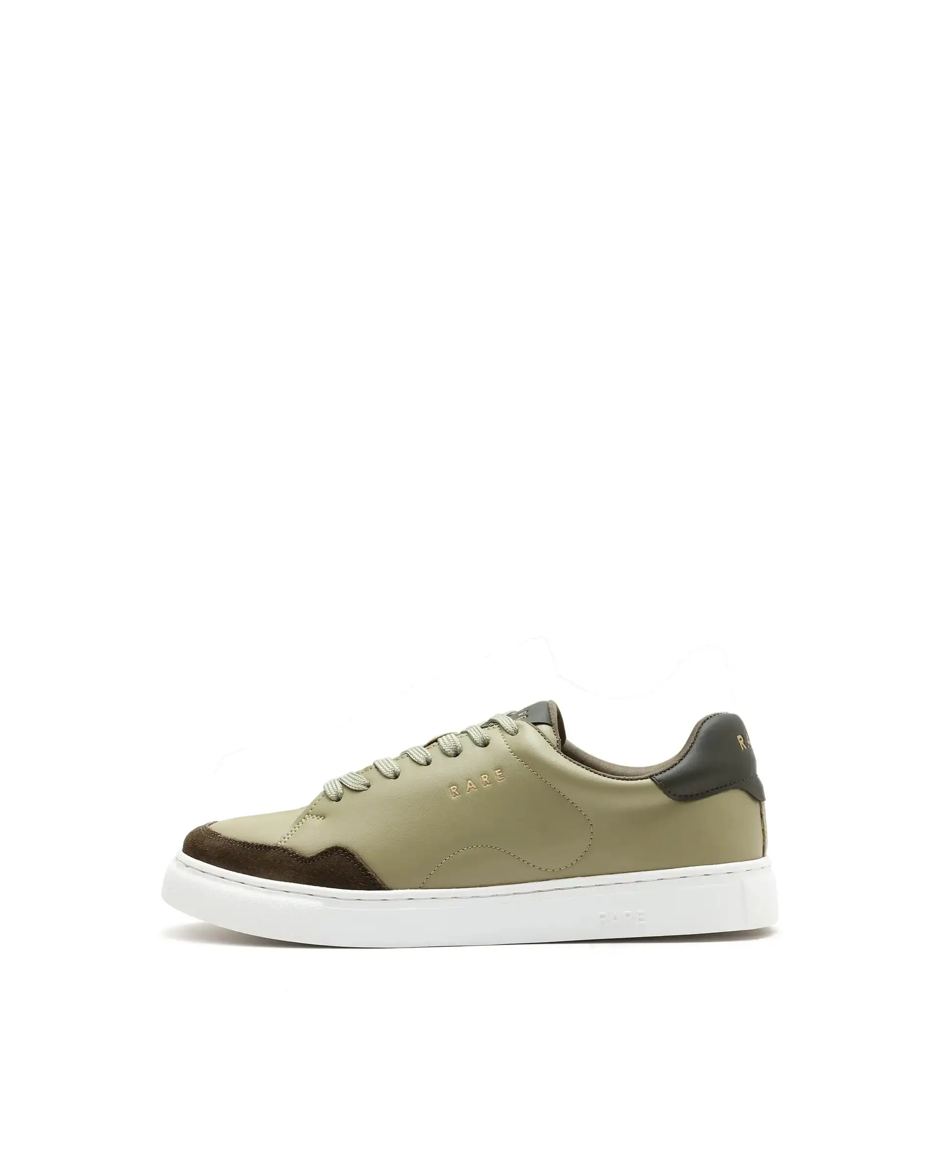 Rare Rabbit Men's Mawi Sage Micro Fiber Causal Sneaker - Image 9