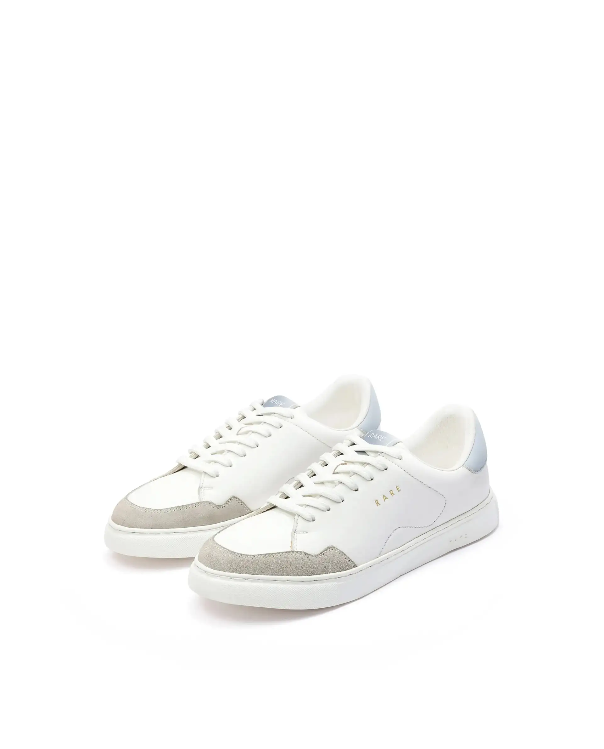 Rare Rabbit Men's Mawi White Micro Fiber Leather Sneaker - Image 3