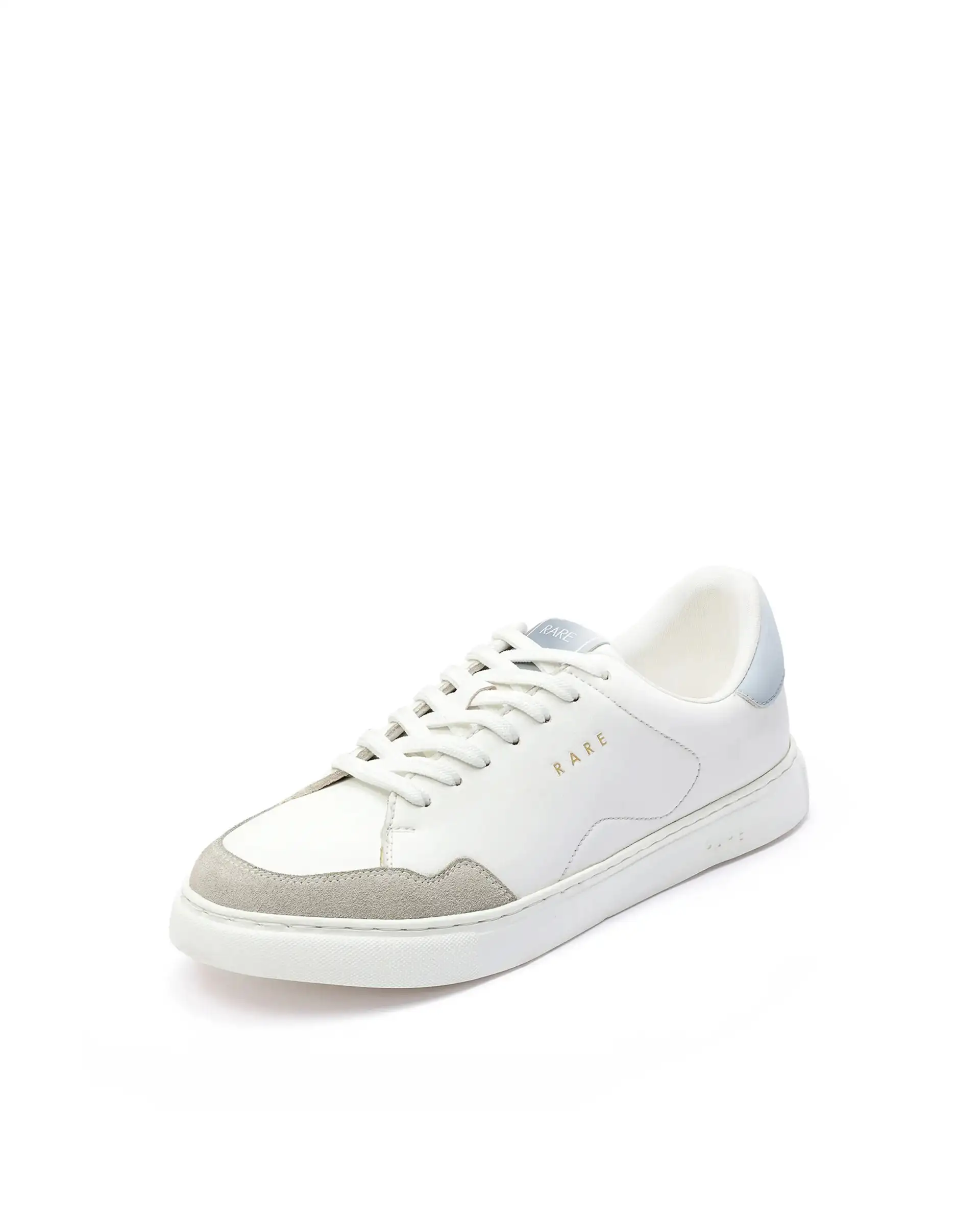 Rare Rabbit Men's Mawi White Micro Fiber Leather Sneaker - Image 6