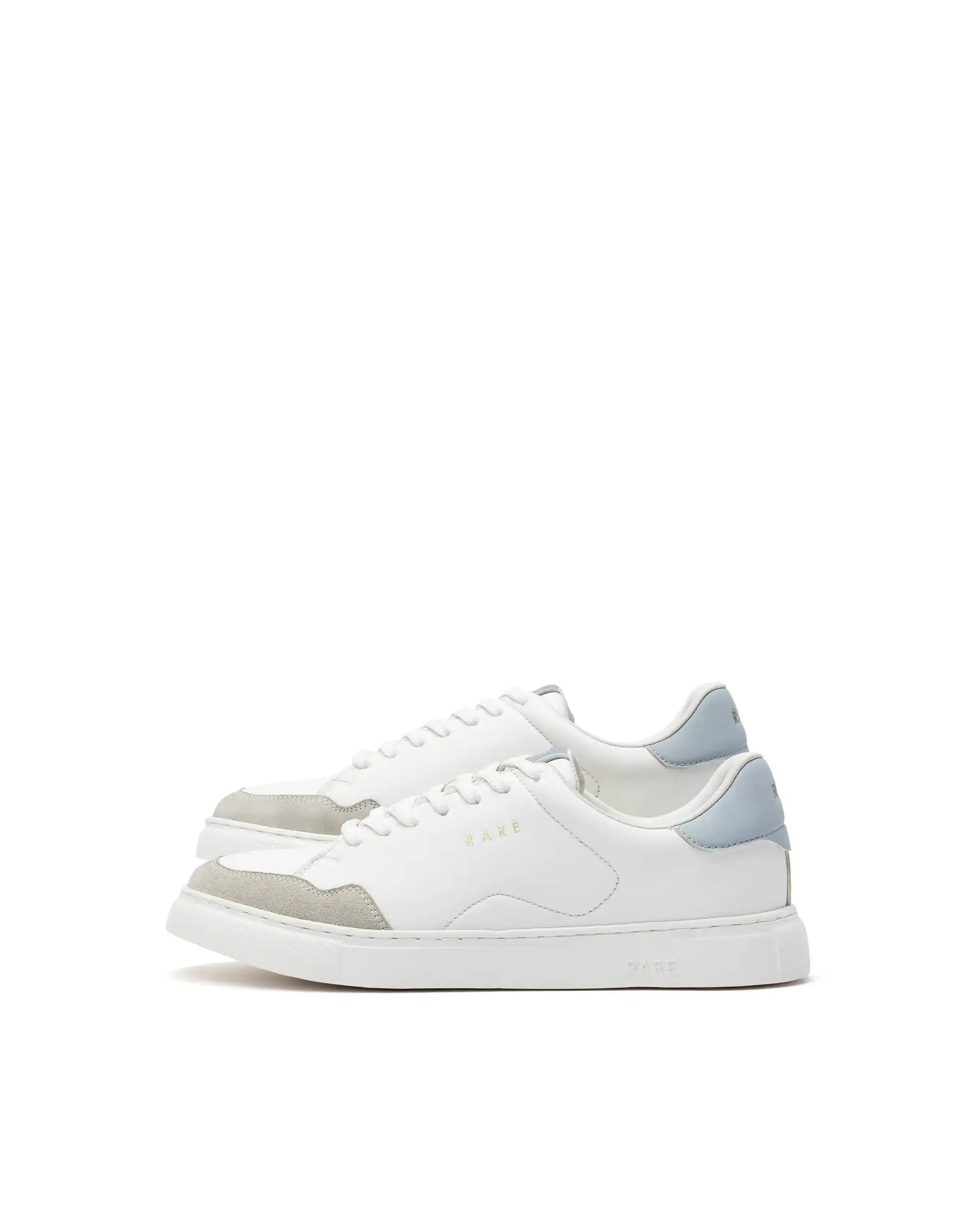 Rare Rabbit Men's Mawi White Micro Fiber Leather Sneaker - Image 7