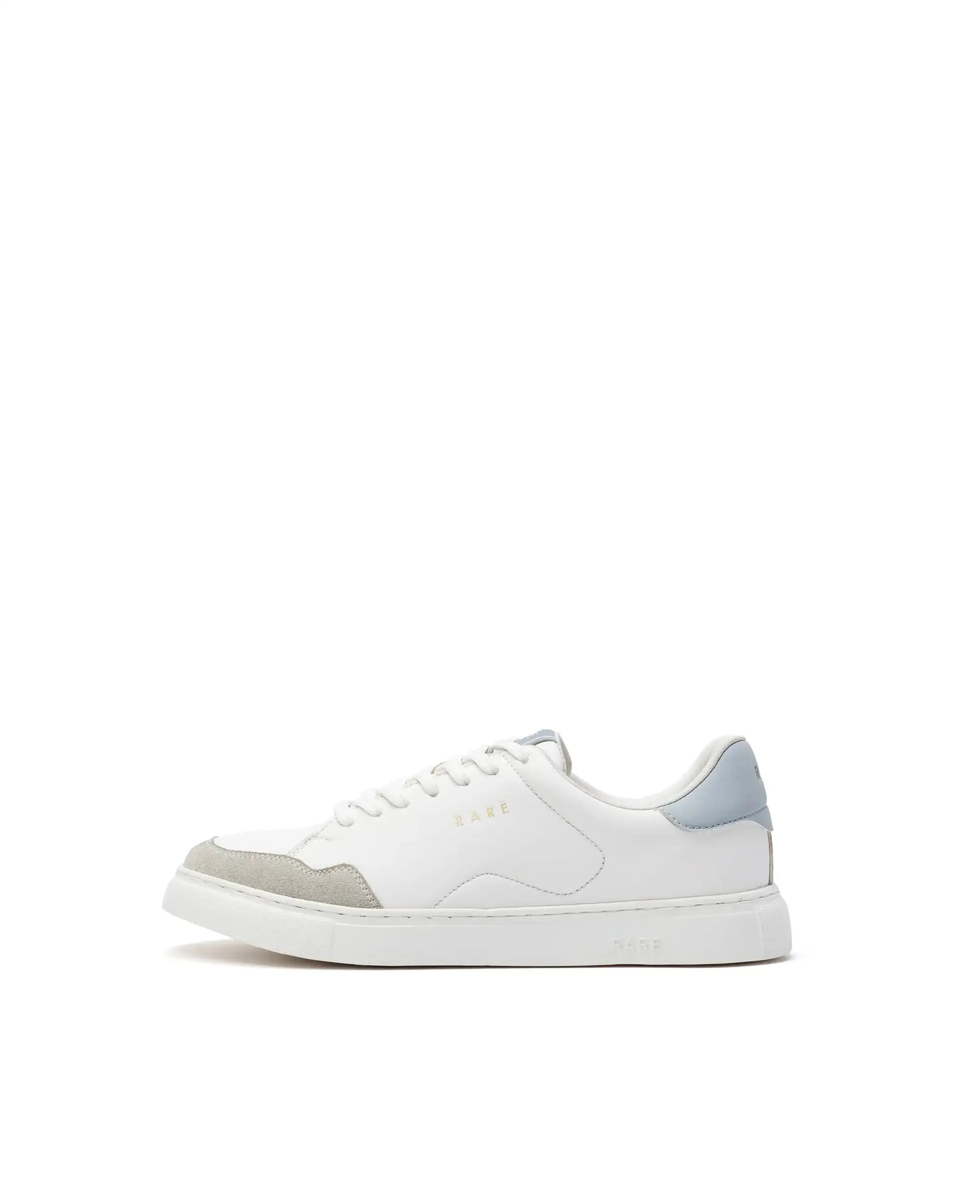 Rare Rabbit Men's Mawi White Micro Fiber Leather Sneaker - Image 8