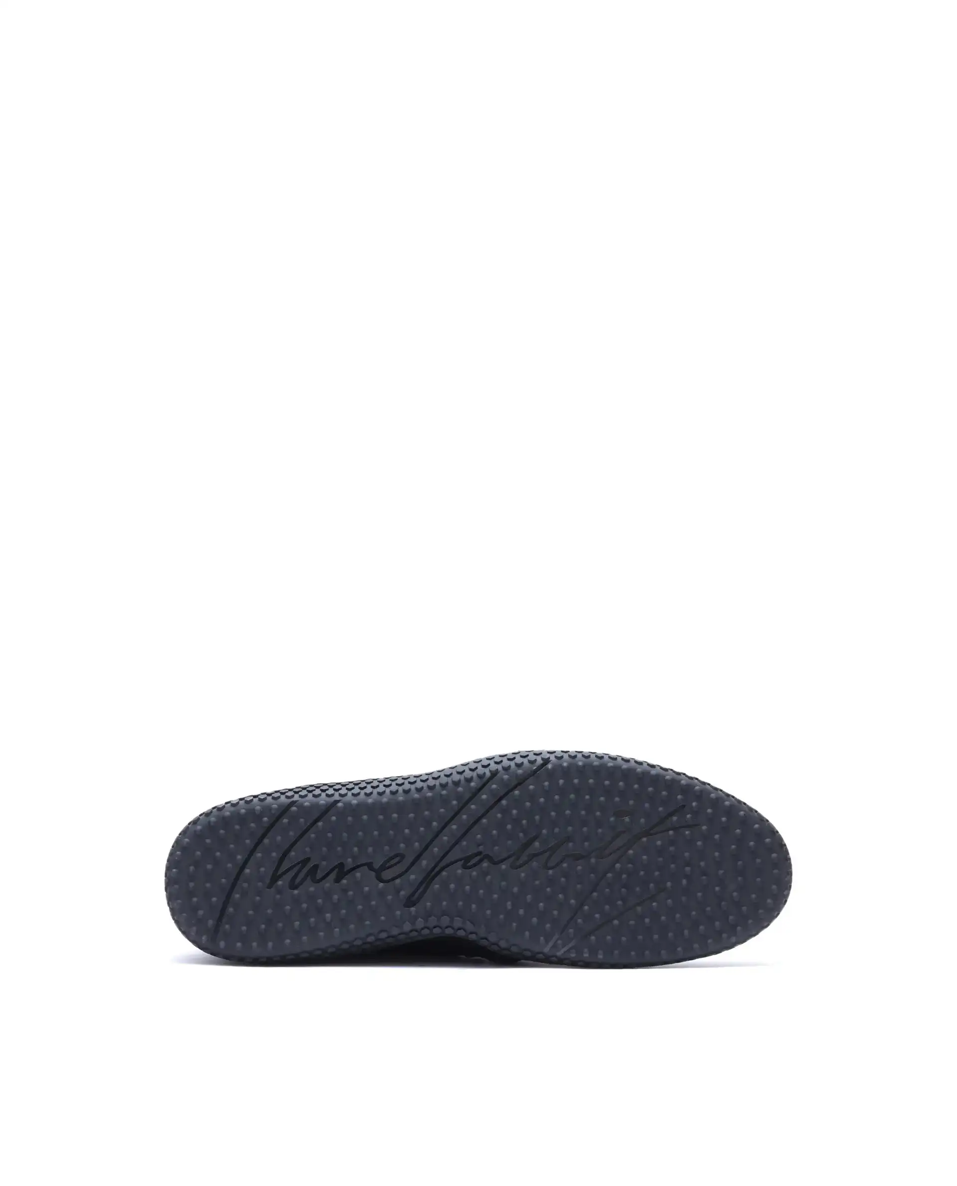 Rare Rabbit Men's Membo Black Leather Fabric Sneaker - Image 8