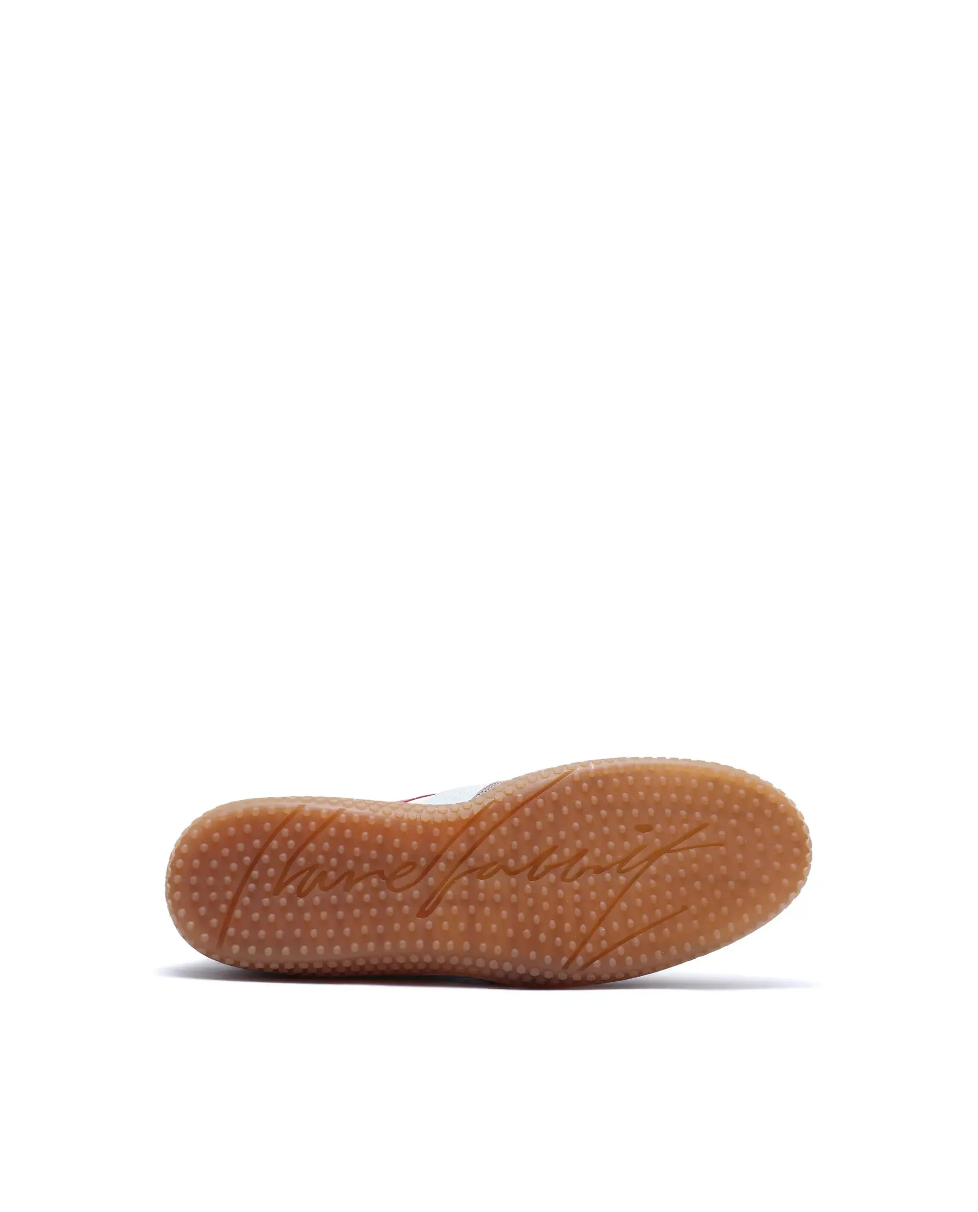 Rare Rabbit Men's Membo Dark Beige Leather Fabric Sneaker - Image 6