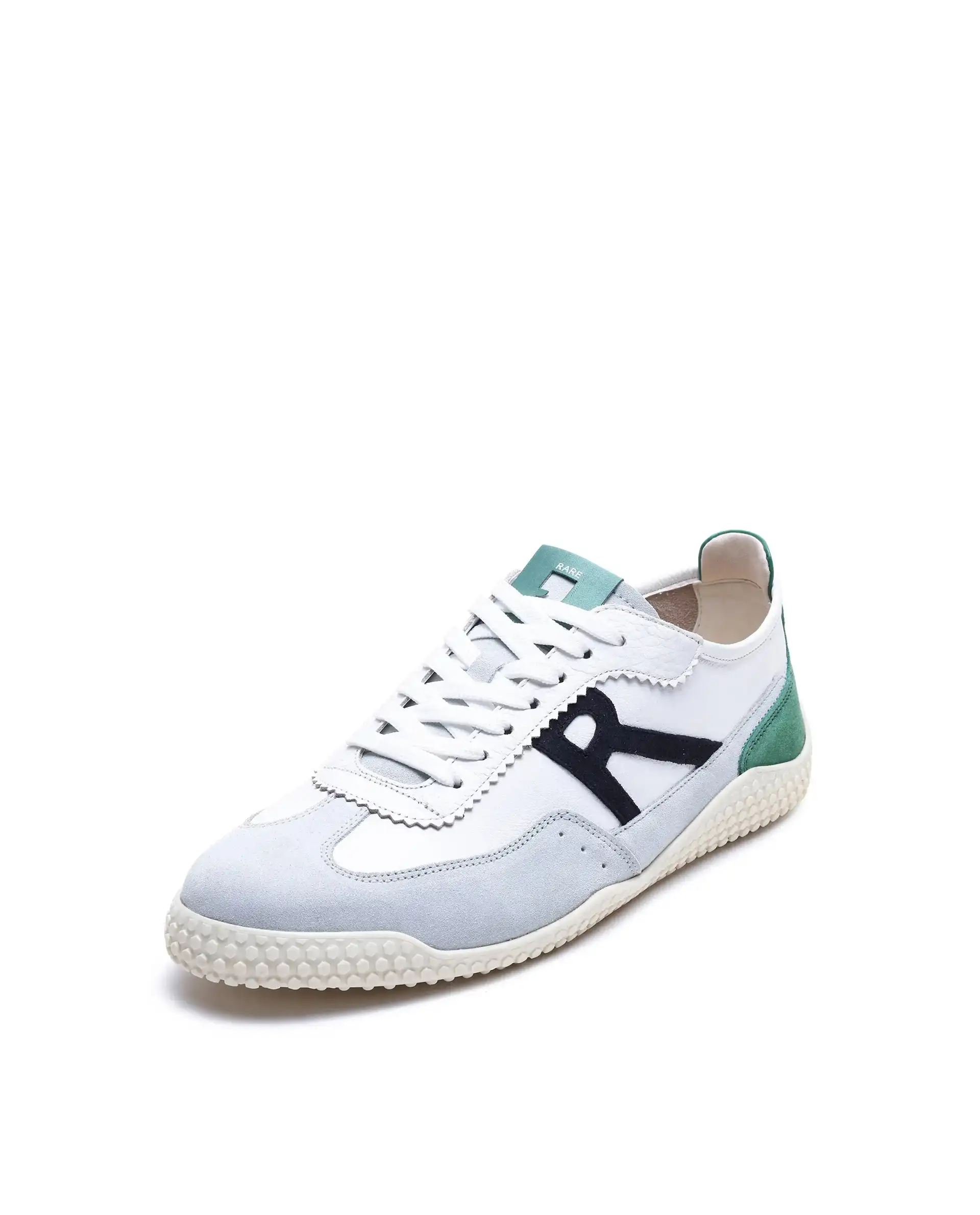Rare Rabbit Men's Membo Green Suede Sneaker - Image 4