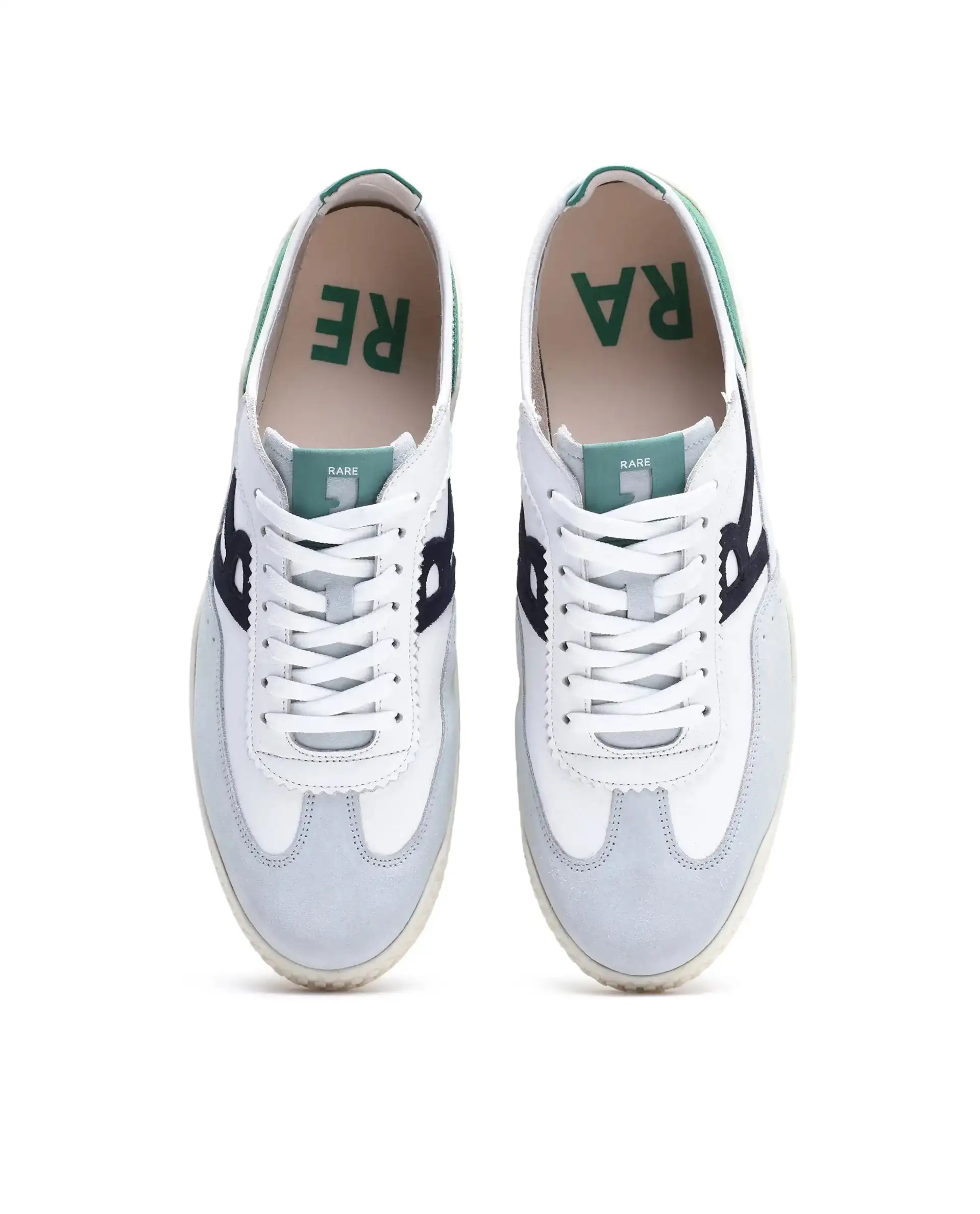 Rare Rabbit Men's Membo Green Suede Sneaker - Image 5