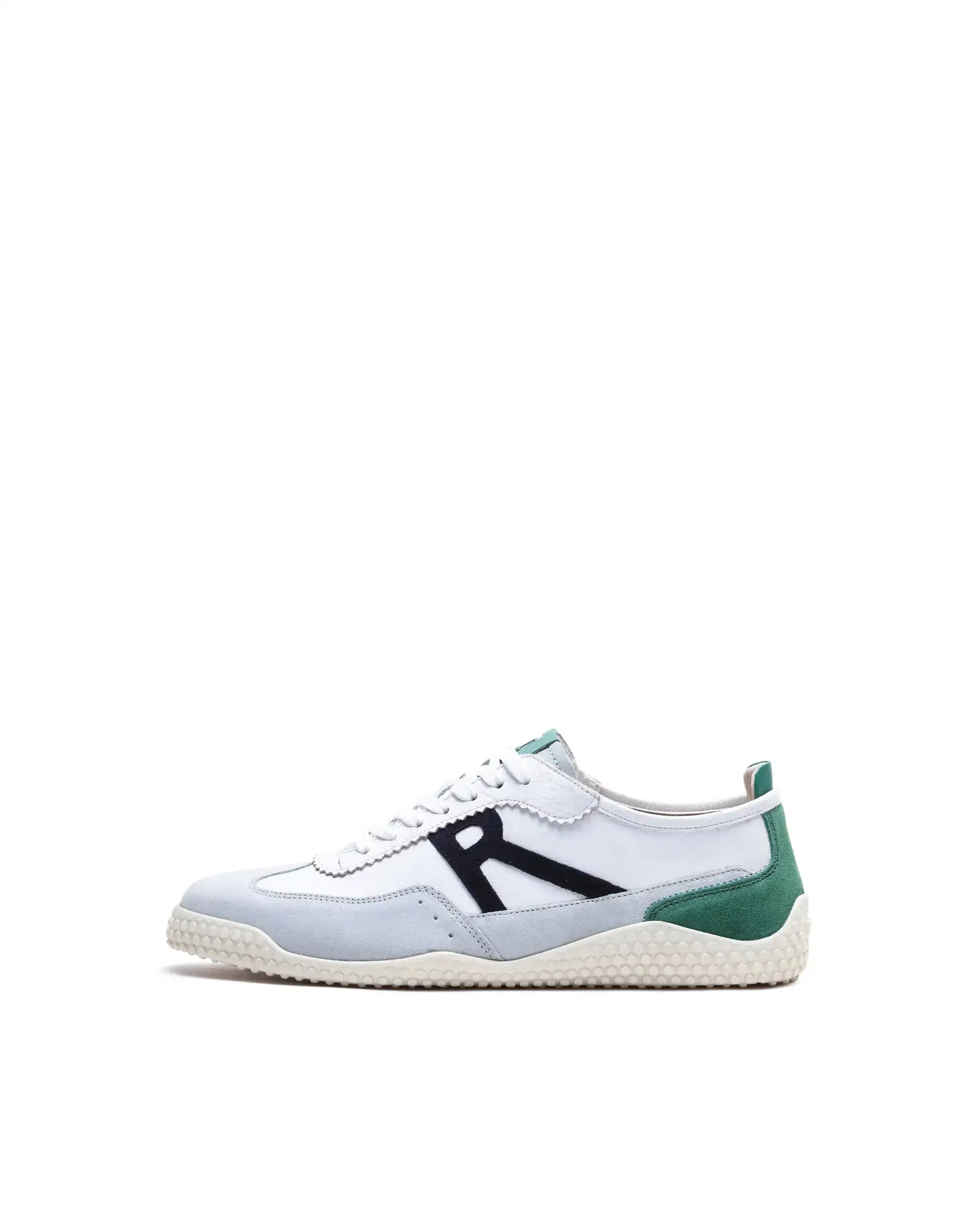 Rare Rabbit Men's Membo Green Suede Sneaker - Image 8