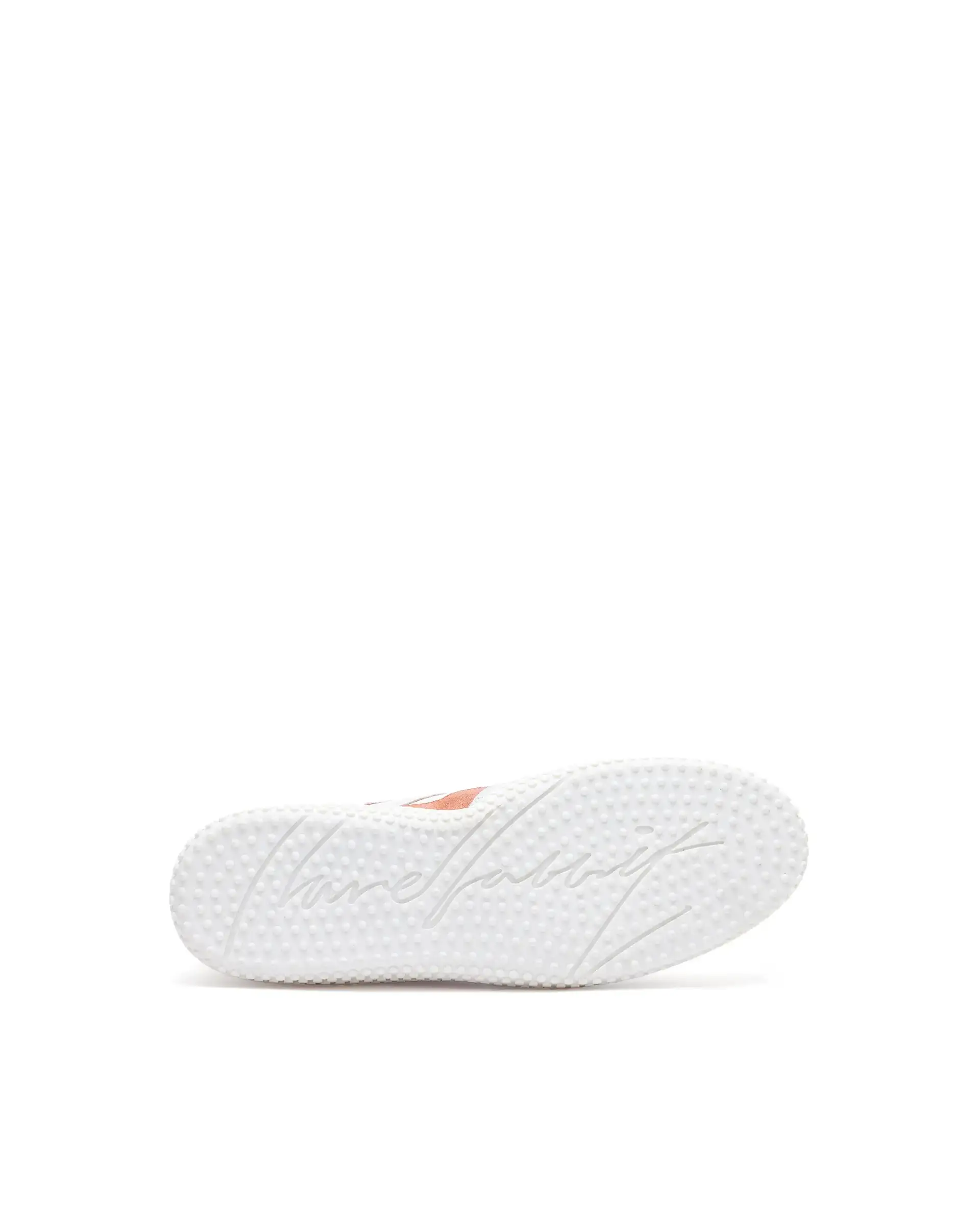Rare Rabbit Men's Membo Light Beige Leather Fabric Sneaker - Image 4
