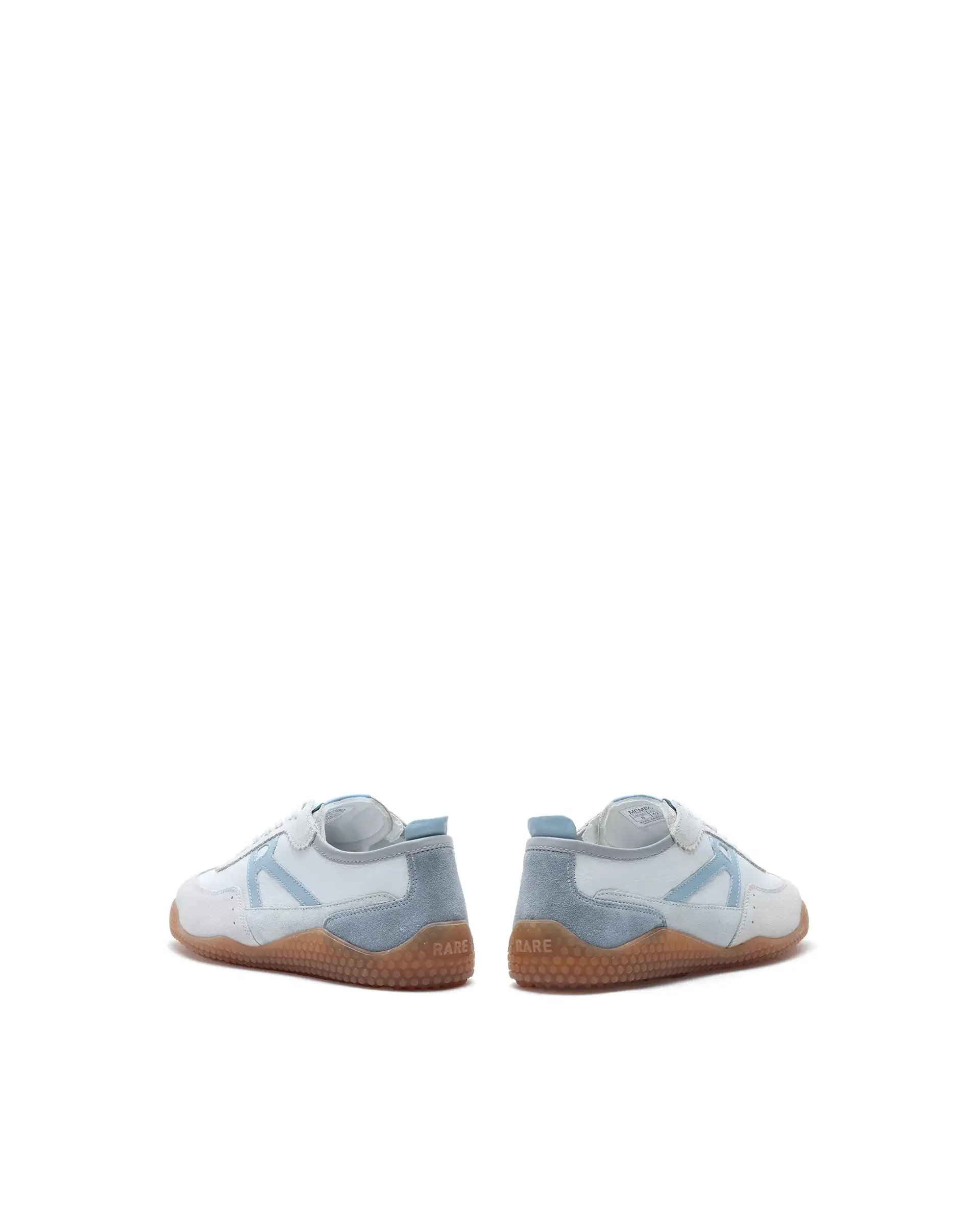 Rare Rabbit Men's Membo Light Cement Leather Fabric Sneaker - Image 5