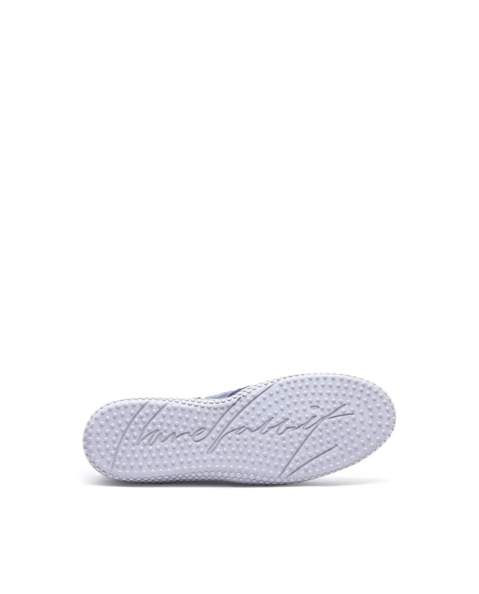 Rare Rabbit Men's Membo Navy Leather Fabric Sneaker - Image 5