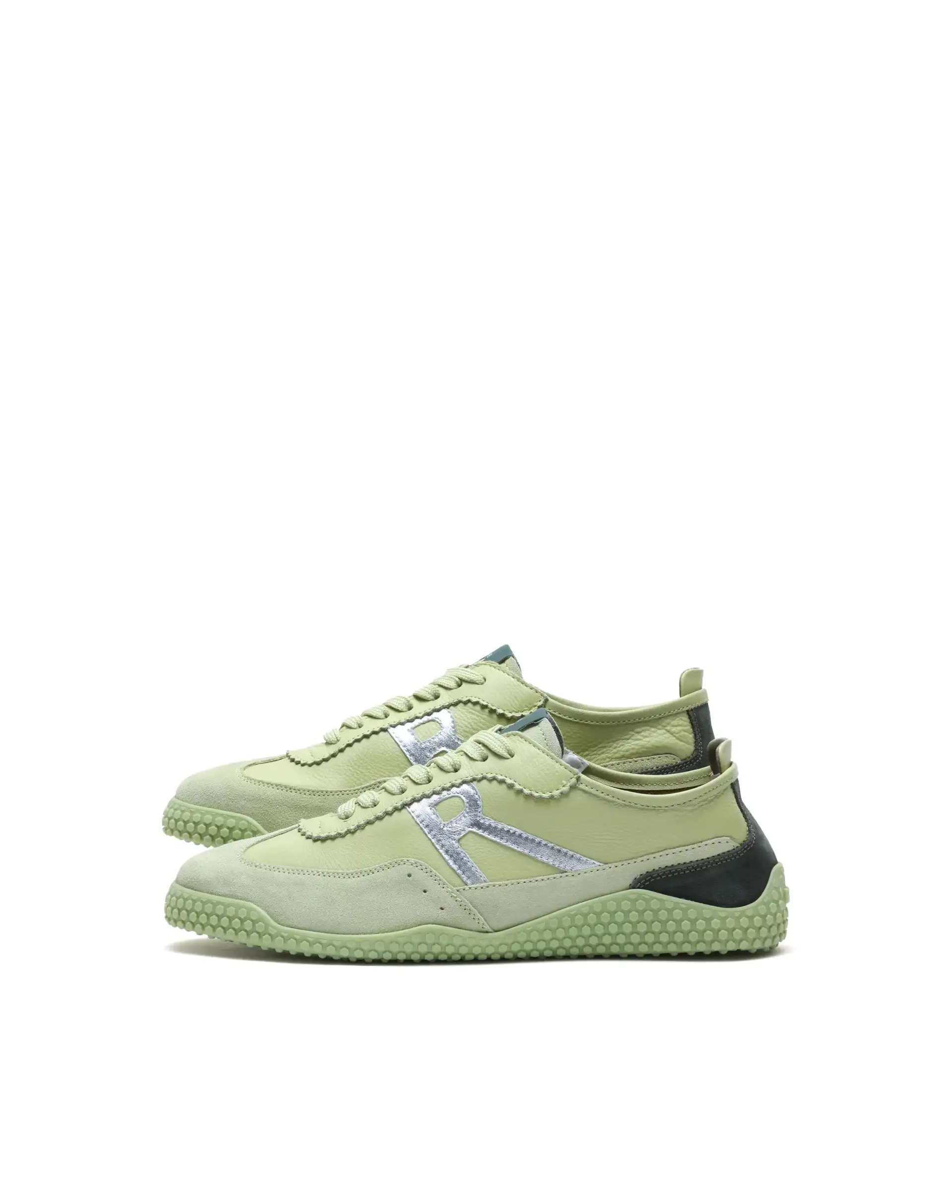 Rare Rabbit Men's Membo Sage Suede Sneaker - Image 6
