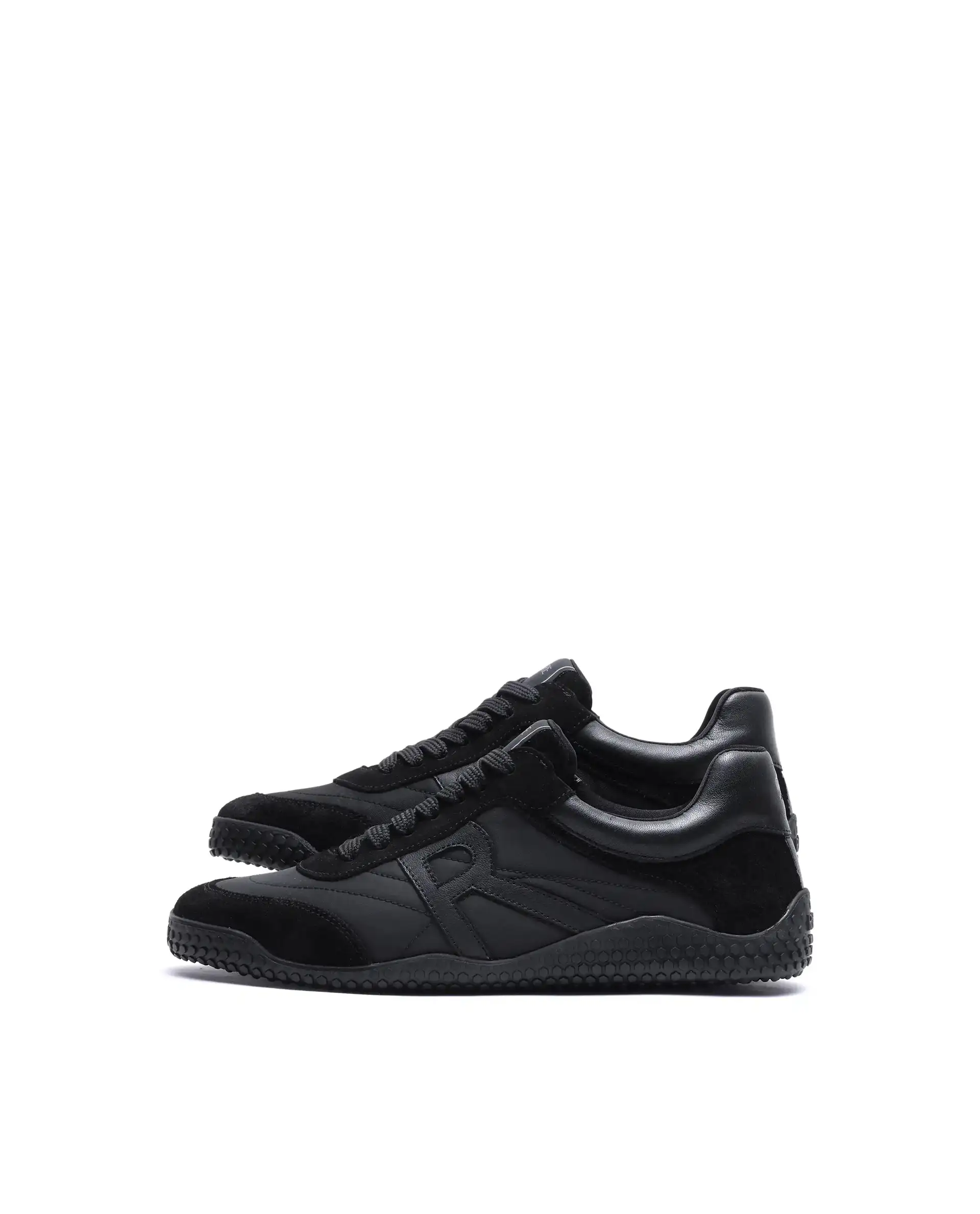 Rare Rabbit Men's Membo P6 Black Suede Sneaker - Image 2