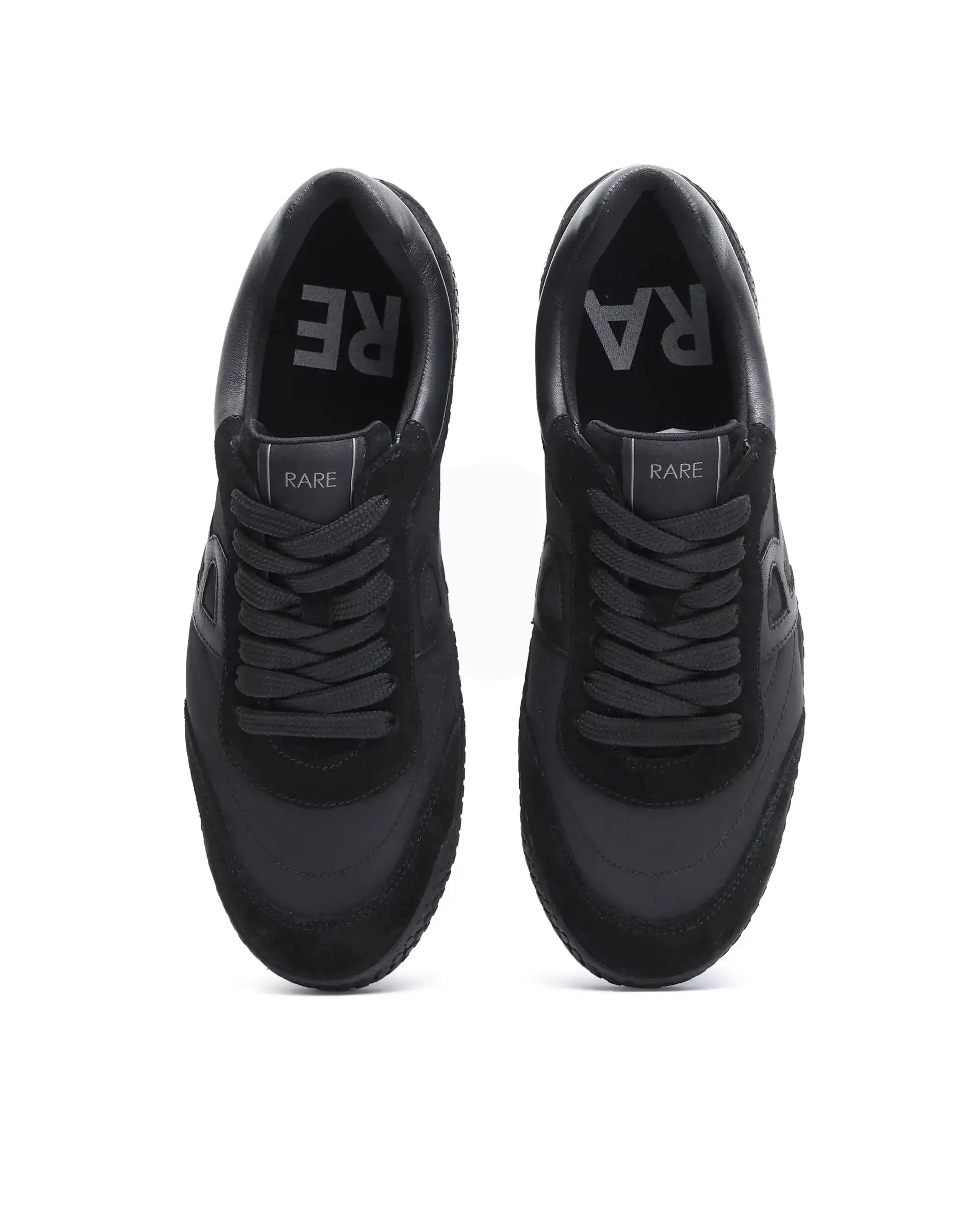 Rare Rabbit Men's Membo P6 Black Suede Sneaker - Image 5