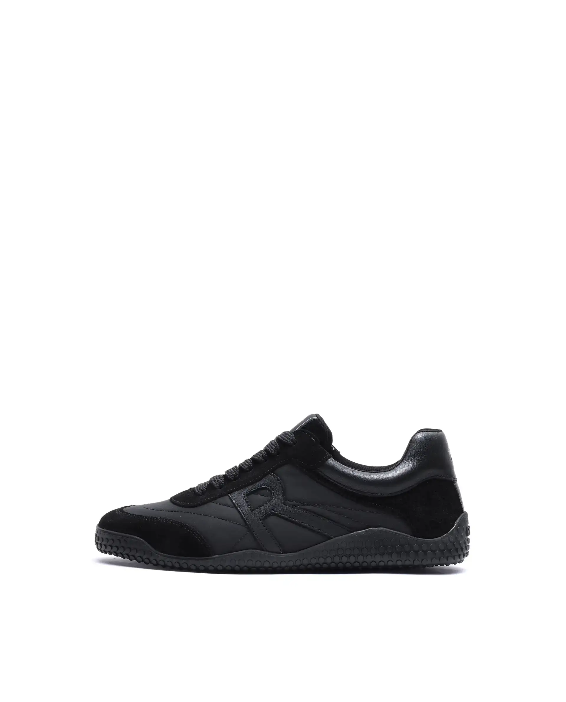 Rare Rabbit Men's Membo P6 Black Suede Sneaker - Image 8