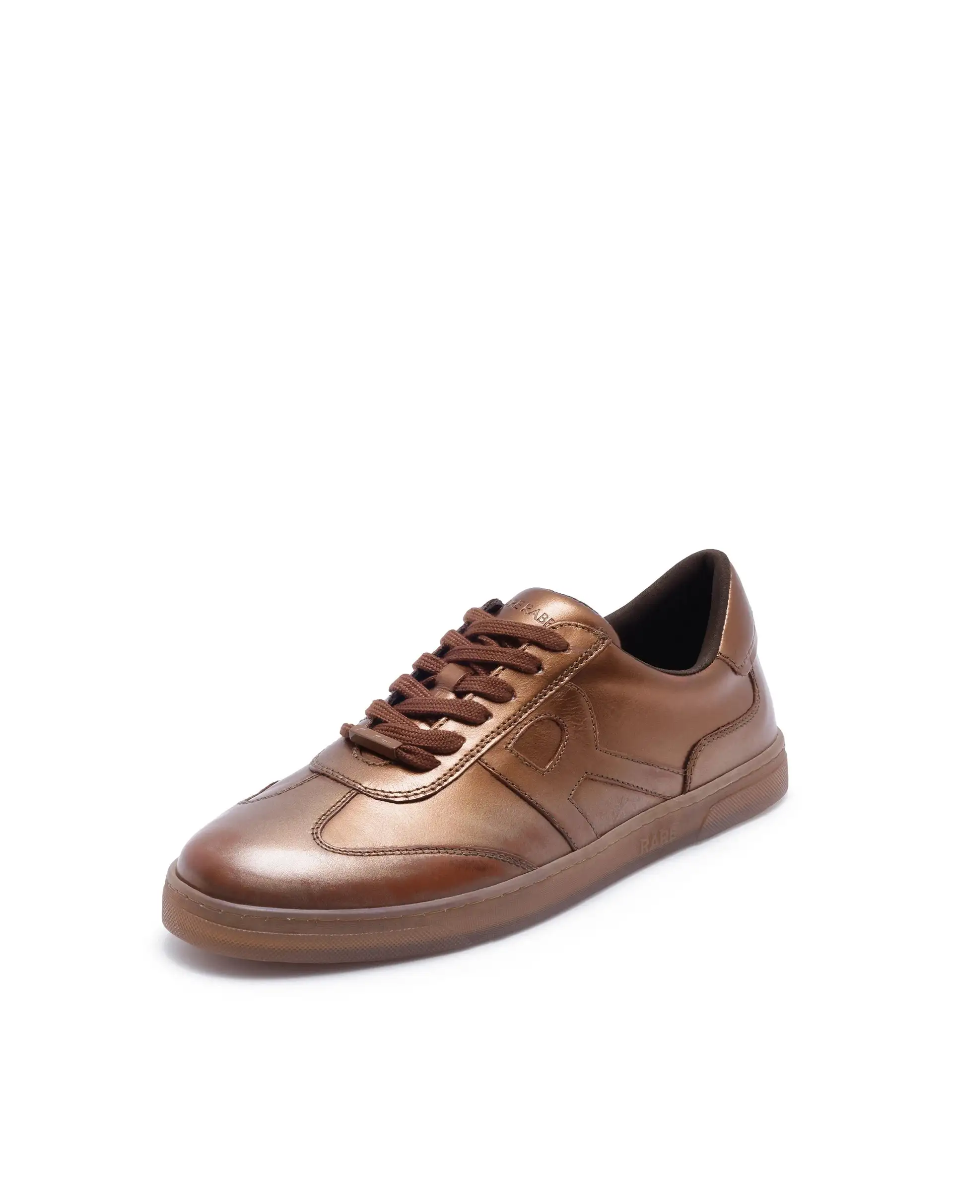 Rare Rabbit Men Mercure Metallic Copper Lace-Up Closure Shoes - Image 8