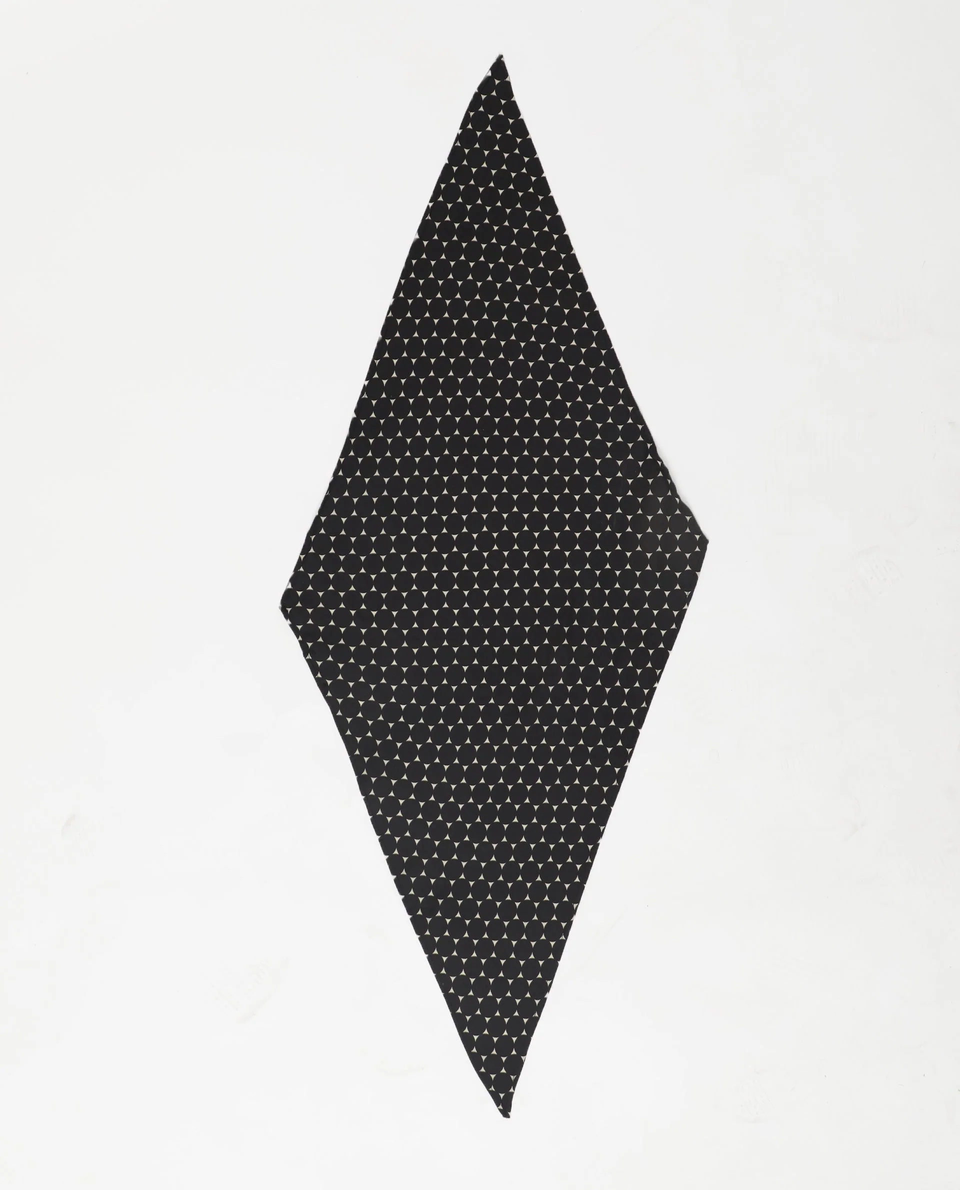 Rareism Women Mesmo Black Scarf Cotton Silk - Image 5