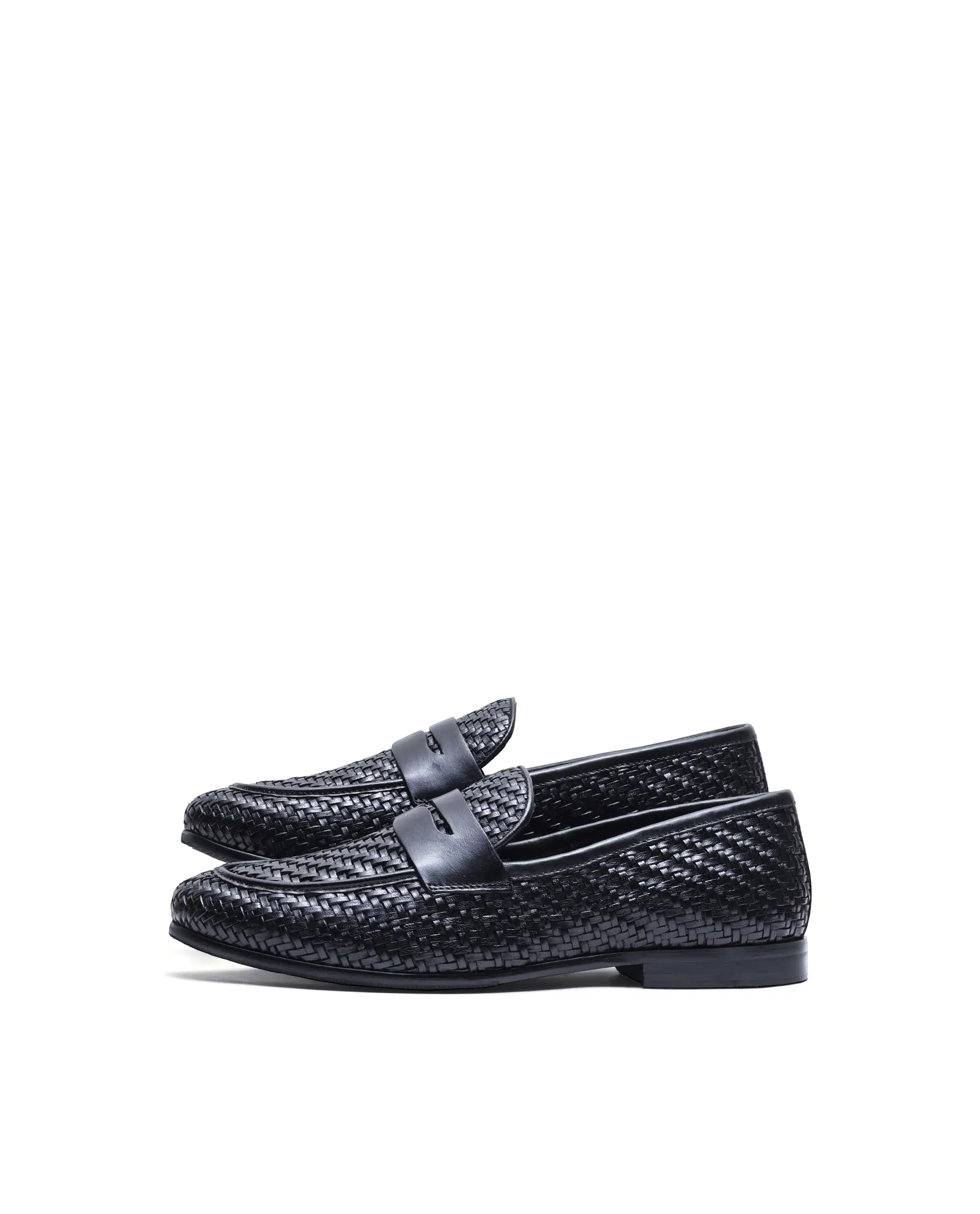 Rare Rabbit Men's Milano Black Leather Mocassin - Image 5