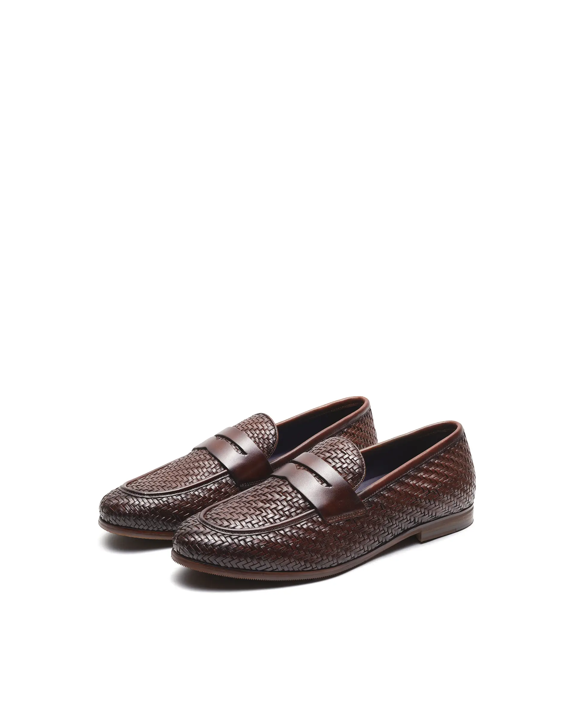 Rare Rabbit Men's Milano Tan Leather Mocassin - Image 2