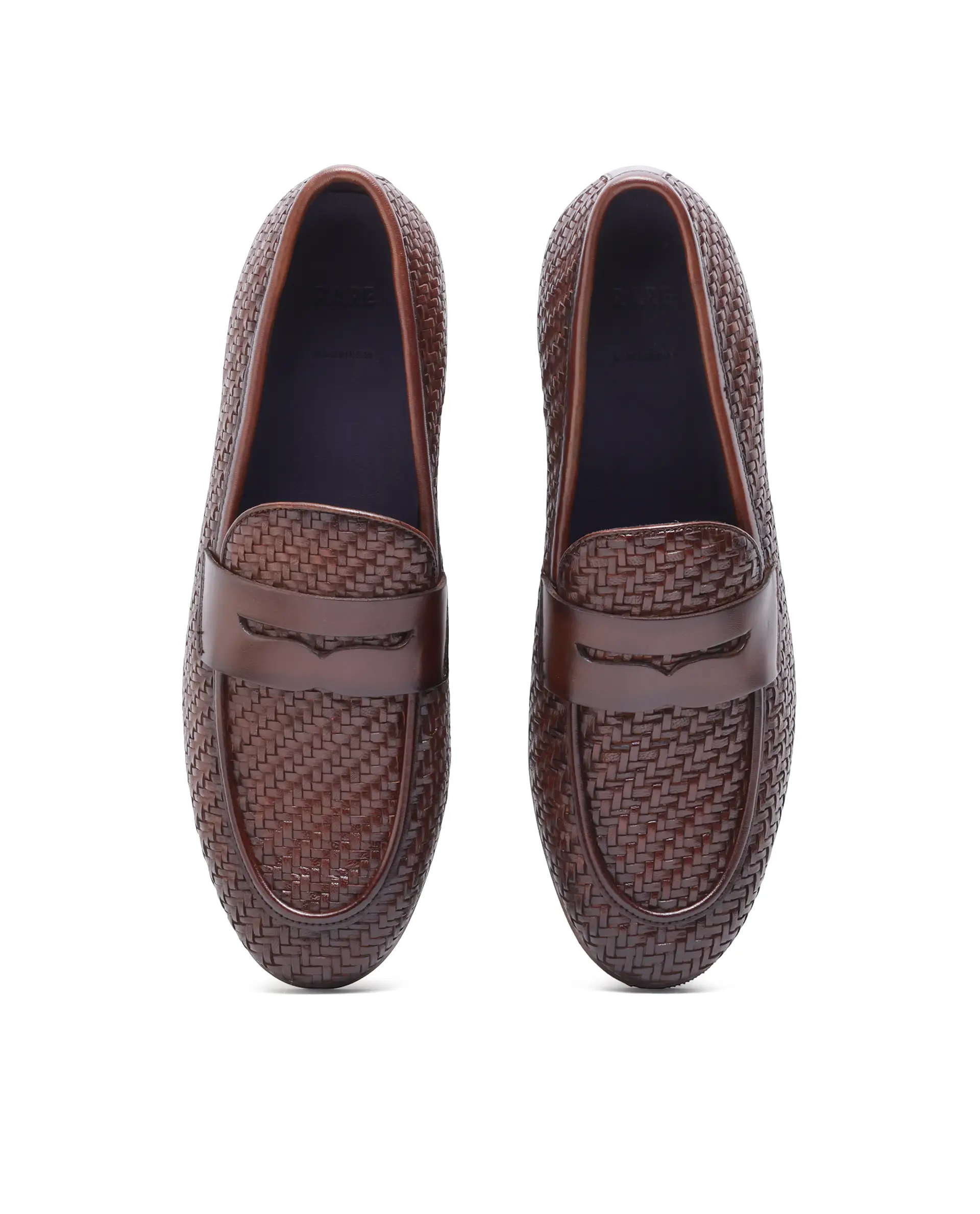 Rare Rabbit Men's Milano Tan Leather Mocassin - Image 4