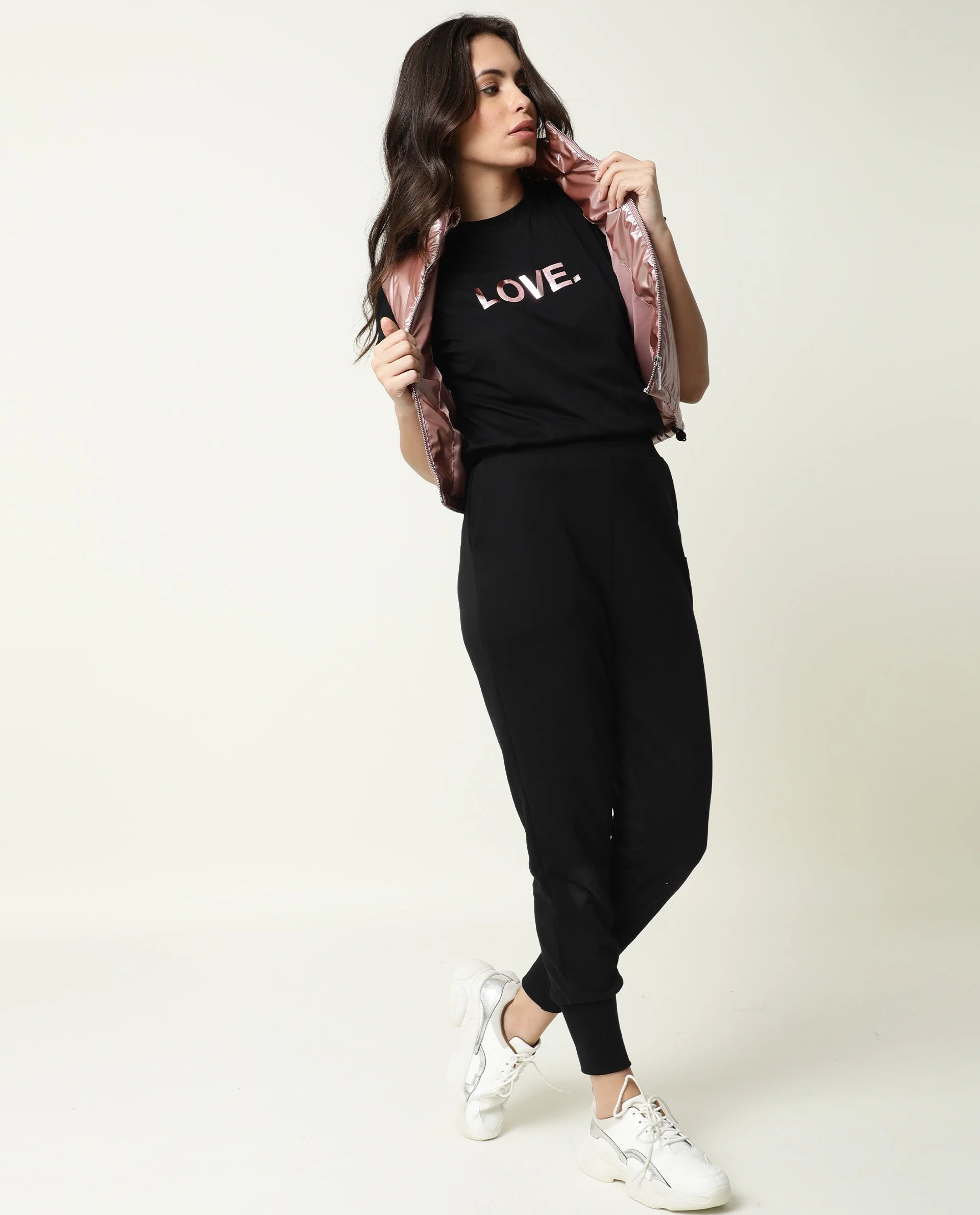 Rareism Women's Mild Black T-Shirt - Image 2