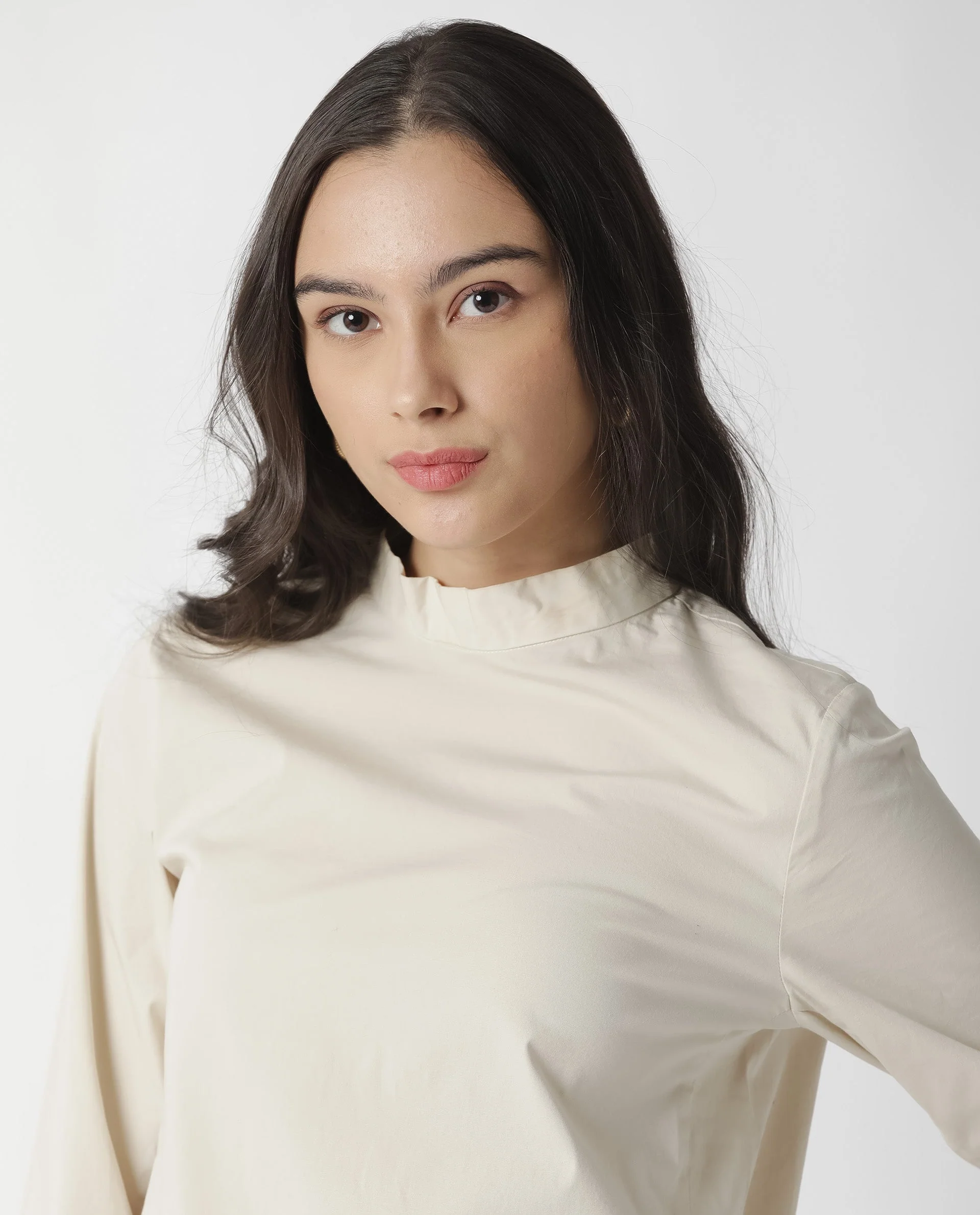 Rareism Women's Monet Beige Top - Image 4