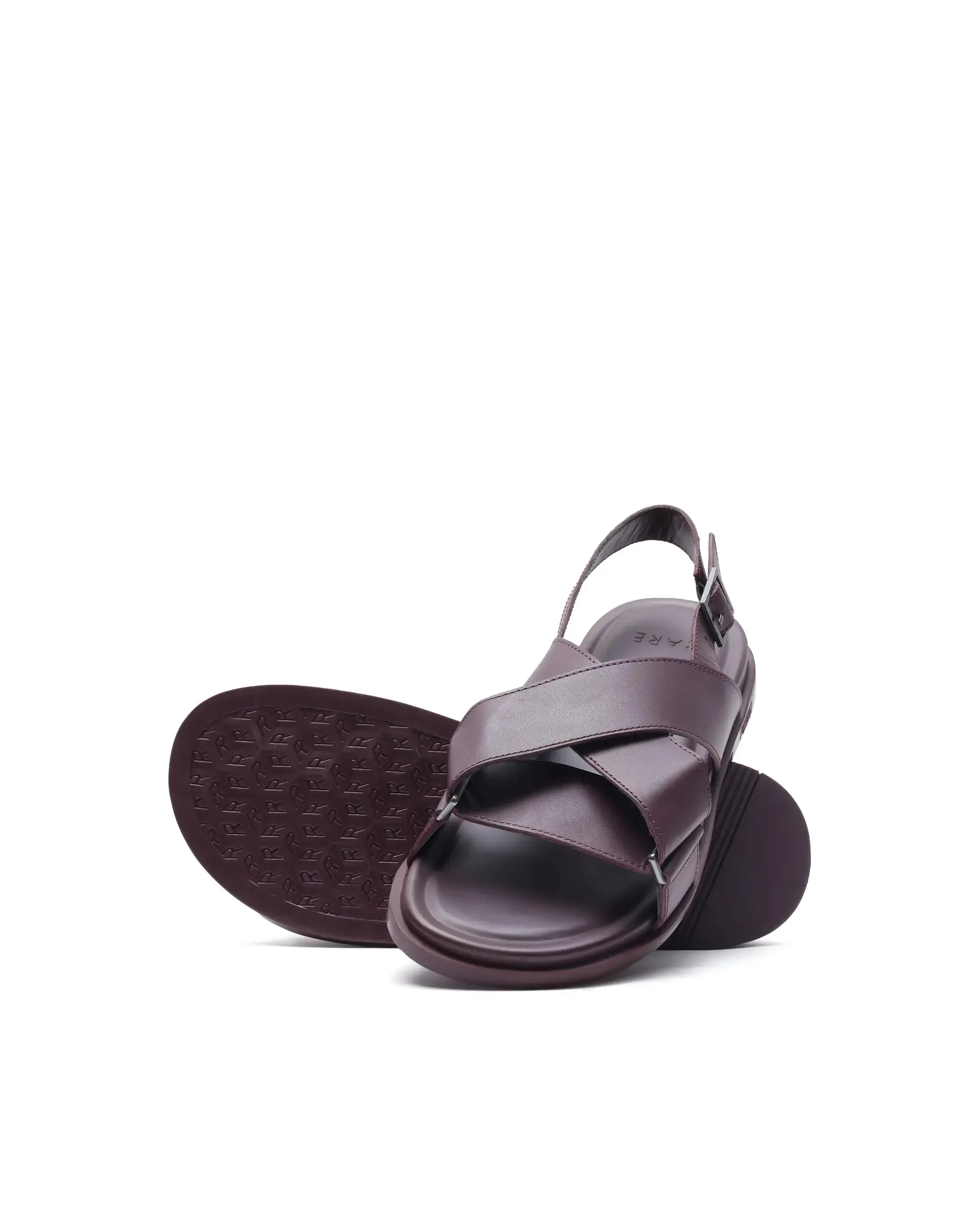 Rare Rabbit Men Monz Bordo Slip-On Closure Sandal - Image 7