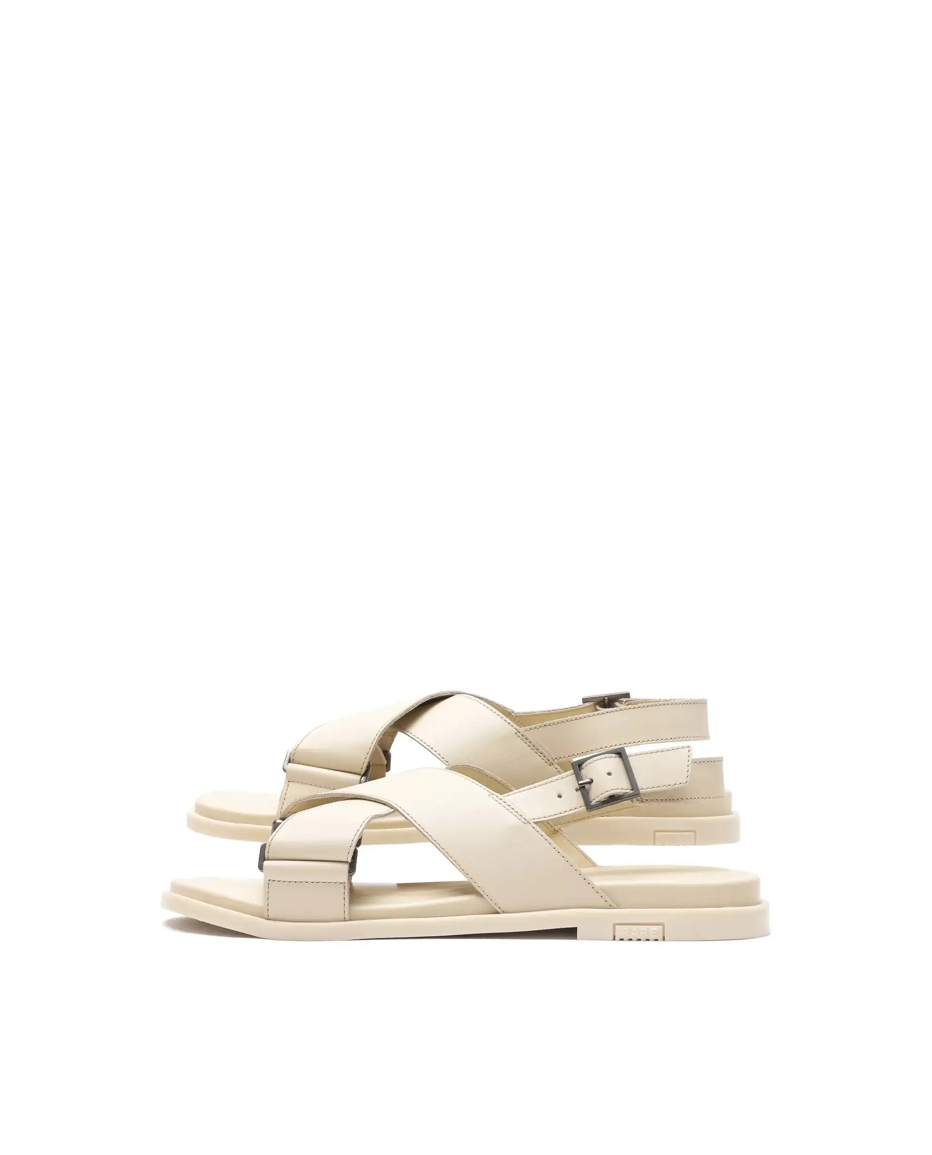 Rare Rabbit Men Monz Dark Beige Slip-On Closure Sandal - Image 6