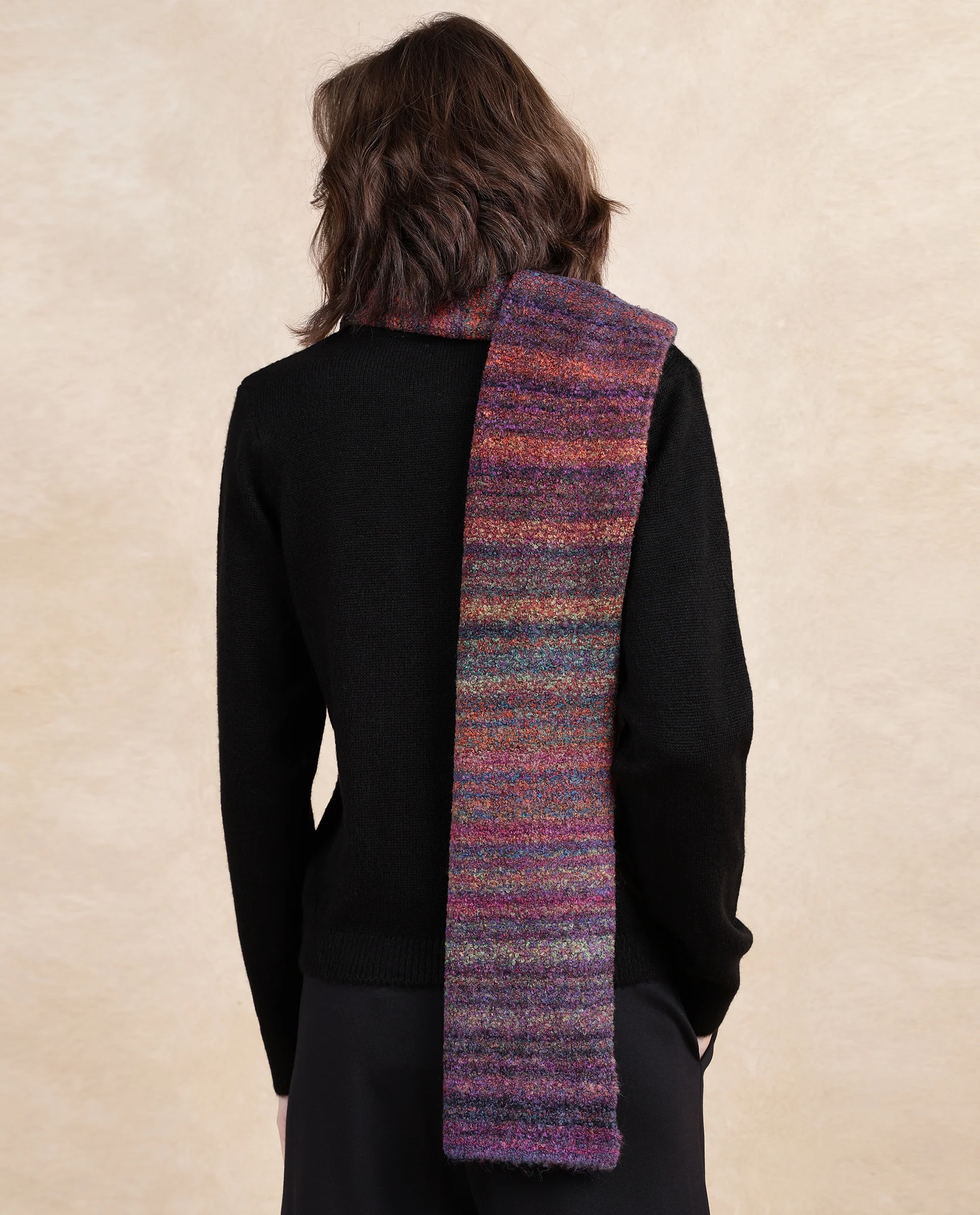Rareism Women Muffy 2 Multi Plain Muffler - Image 4