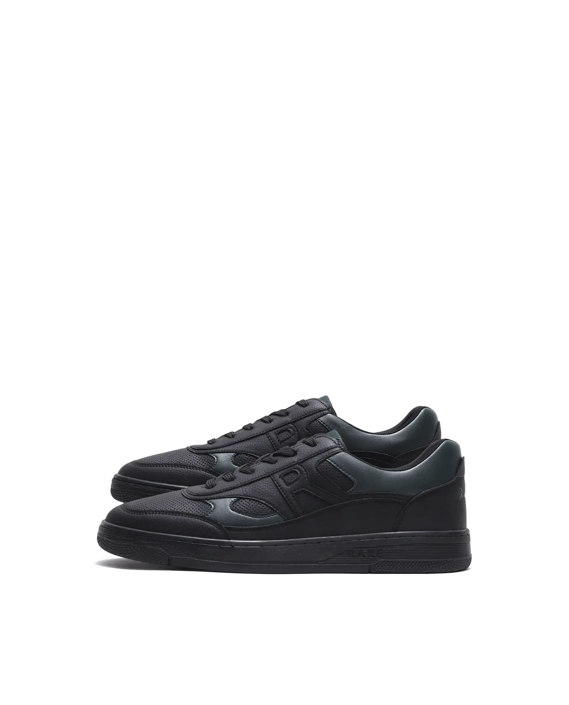 Rarez Men's Navo Black Micro Fiber Sneaker - Image 6
