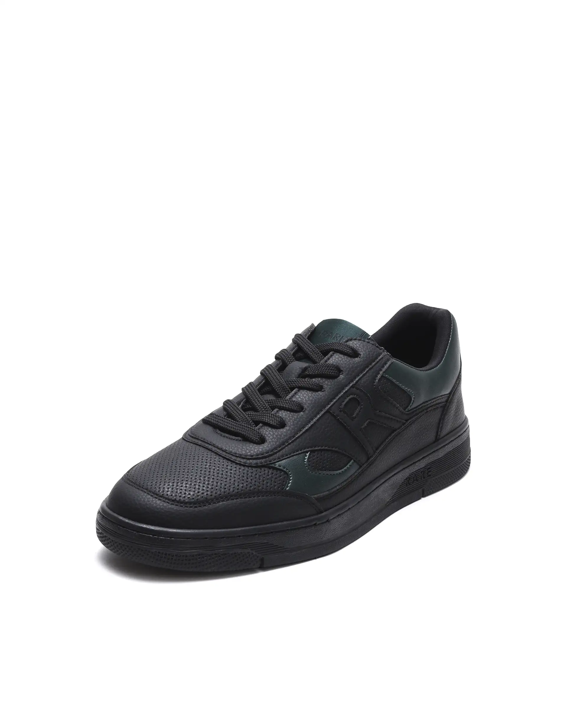Rarez Men's Navo Black Micro Fiber Sneaker - Image 7