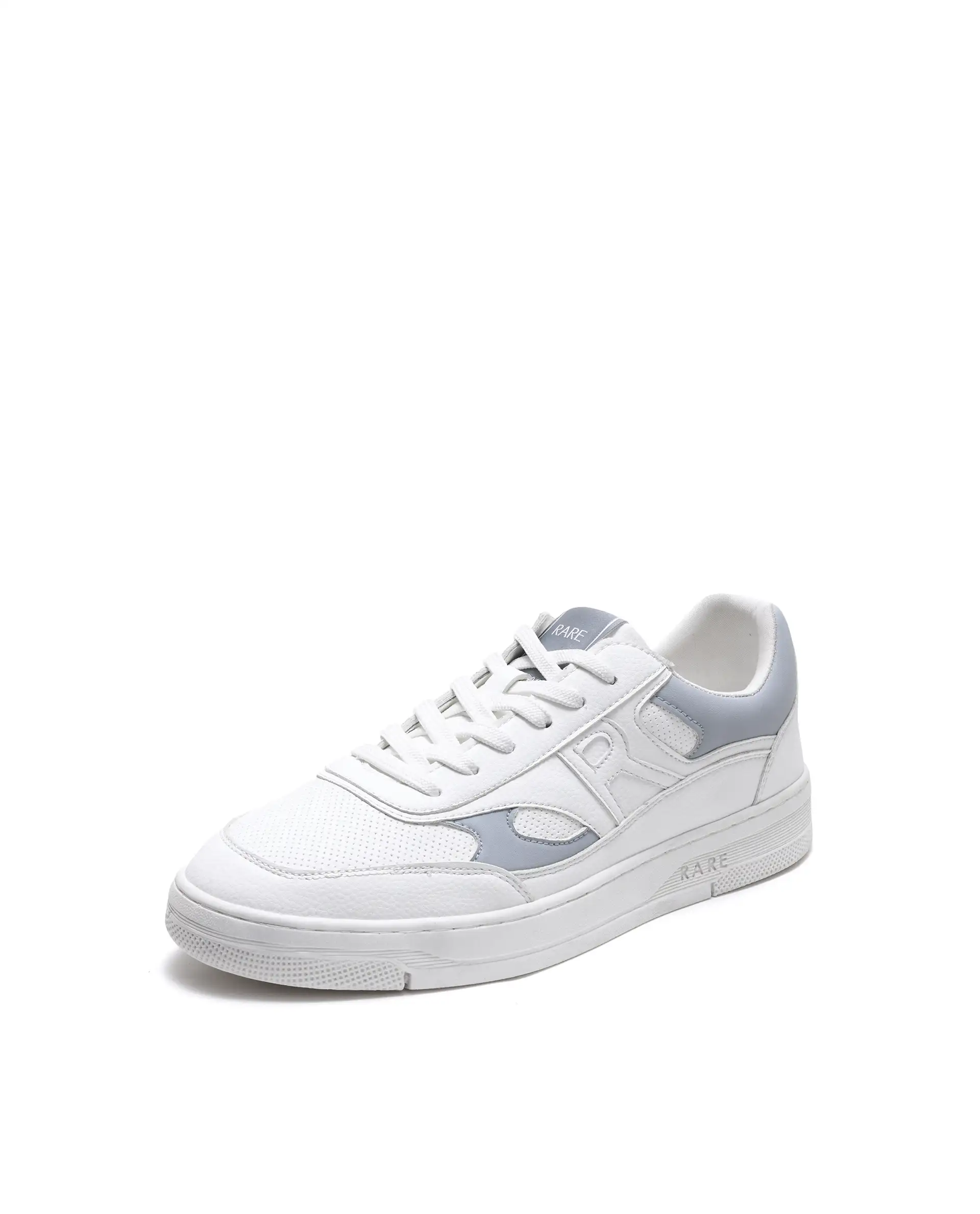 Rarez Men's Navo White Micro Fiber Sneaker - Image 6