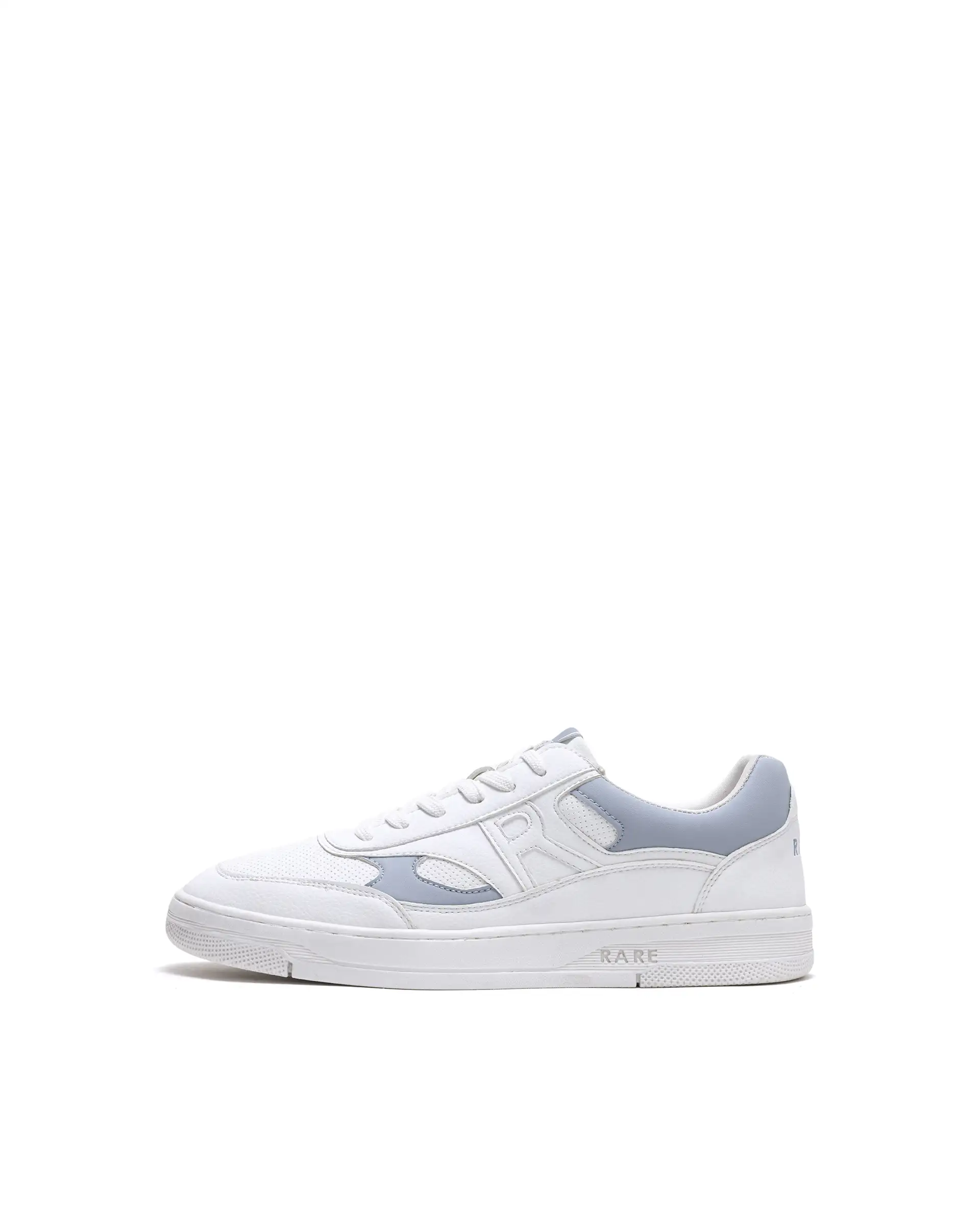Rarez Men's Navo White Micro Fiber Sneaker - Image 8