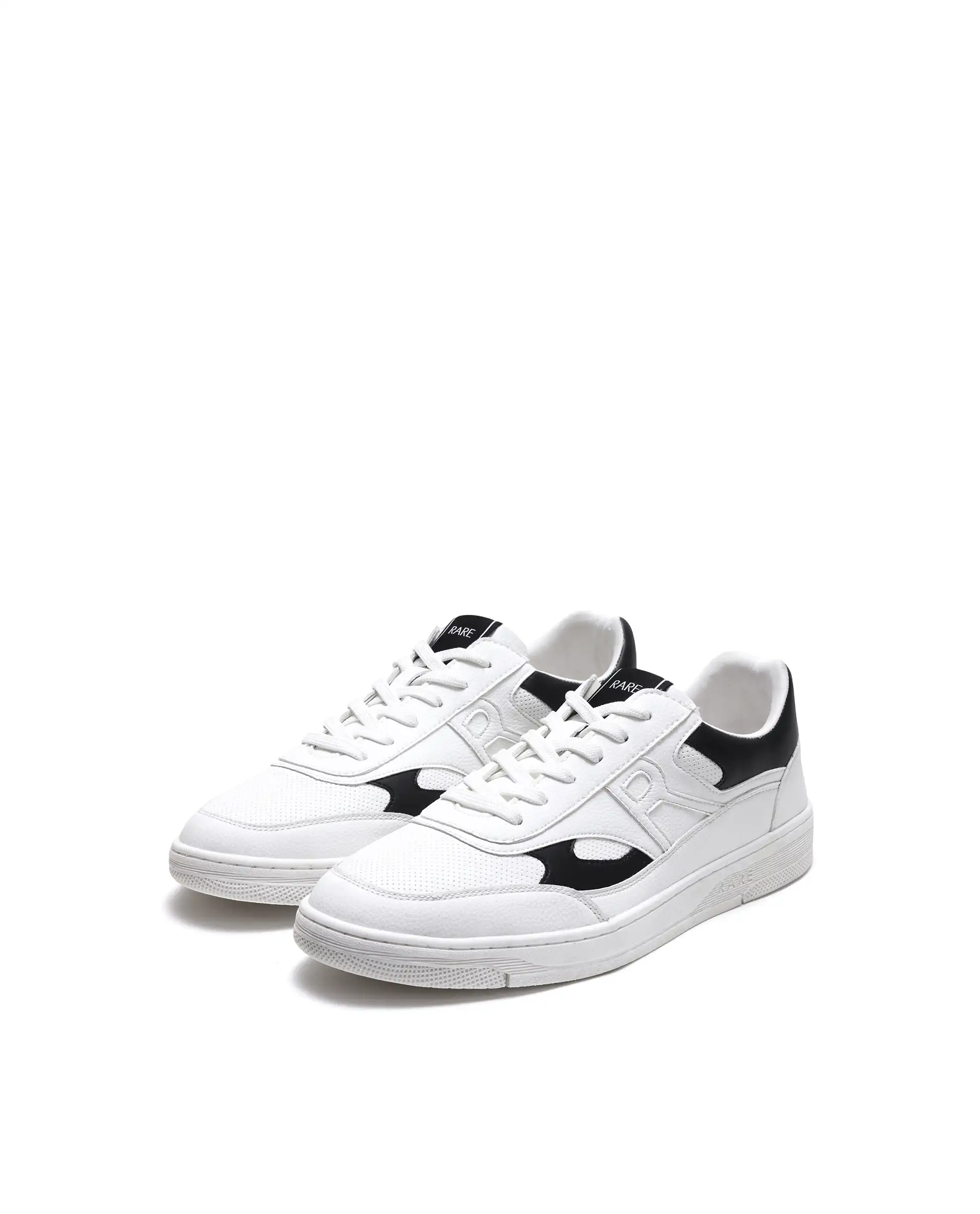 Rarez Men's Navo White/Black Micro Fiber Sneaker - Image 2
