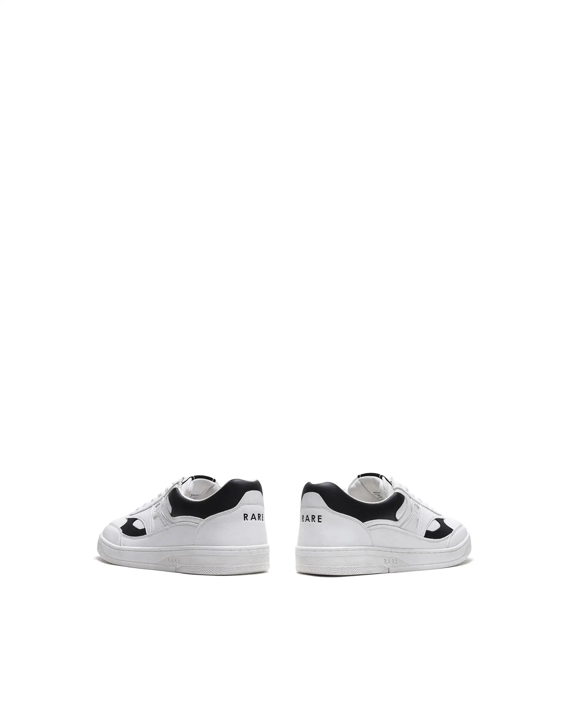Rarez Men's Navo White/Black Micro Fiber Sneaker - Image 6