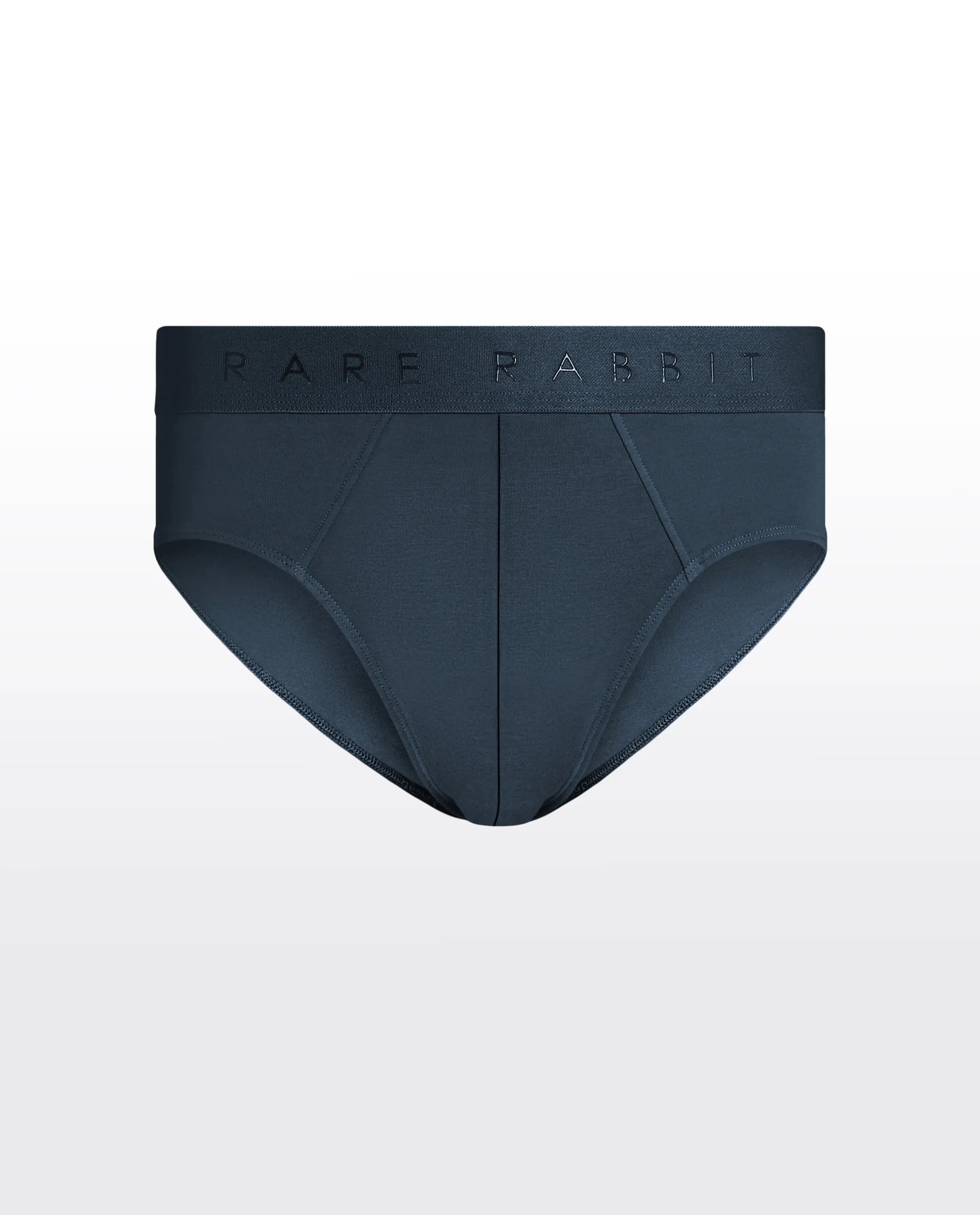 Rare Rabbit Men Near Olive/Prune/Teal Soft Cotton Stretch Briefs (Pack Of 3) - Image 8