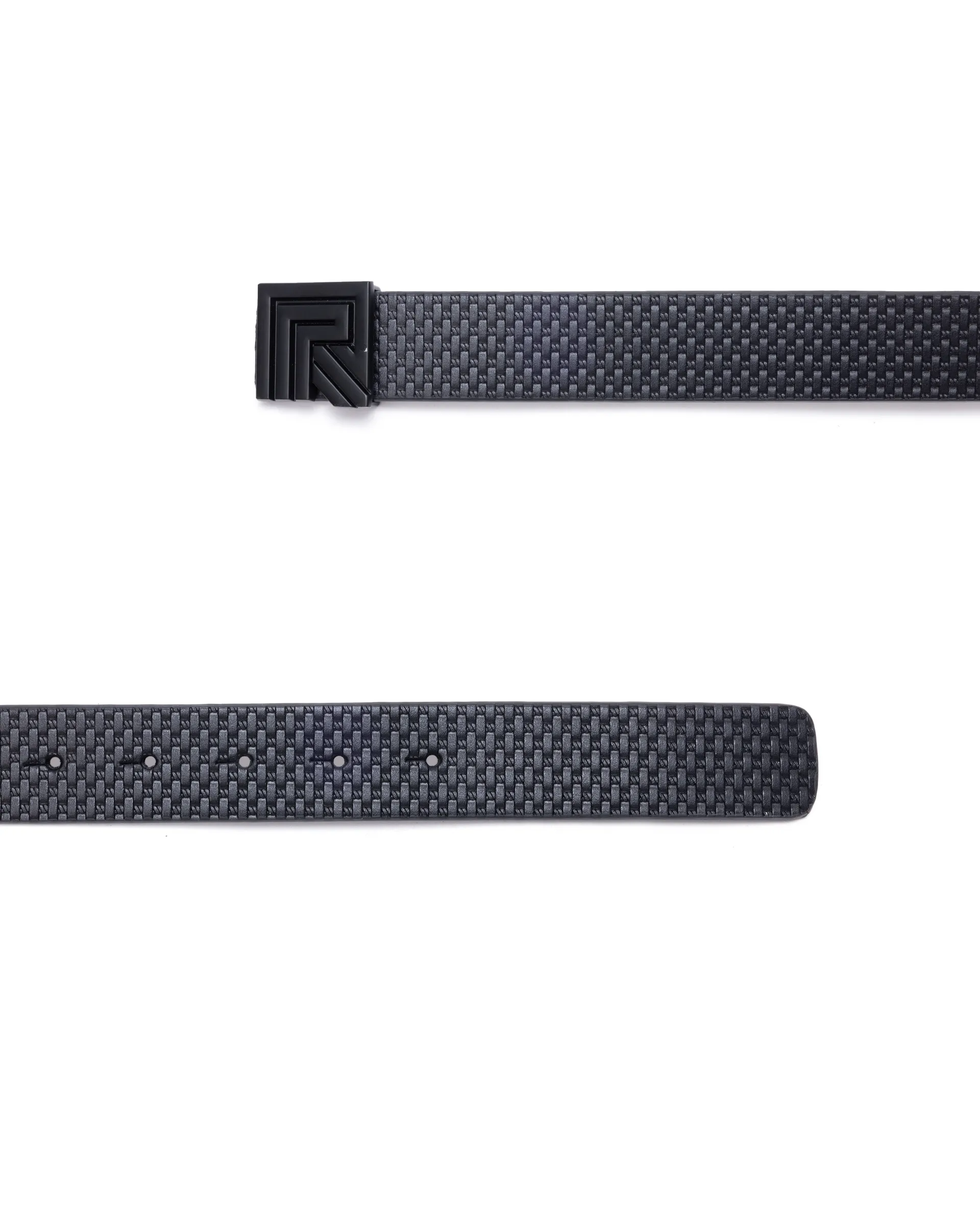 Rare Rabbit Men Nero Black Leather Belt - Image 2