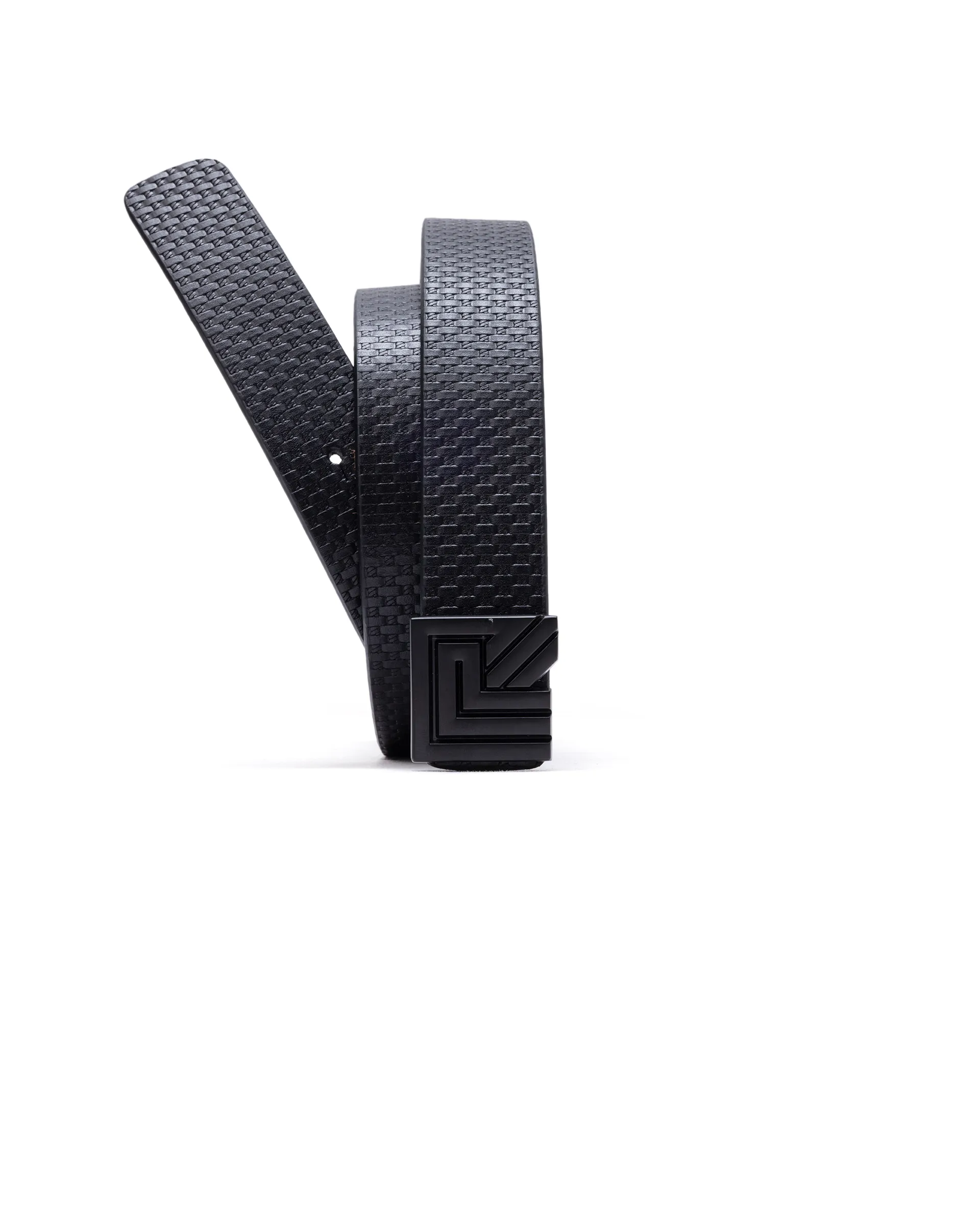 Rare Rabbit Men Nero Black Leather Belt - Image 3