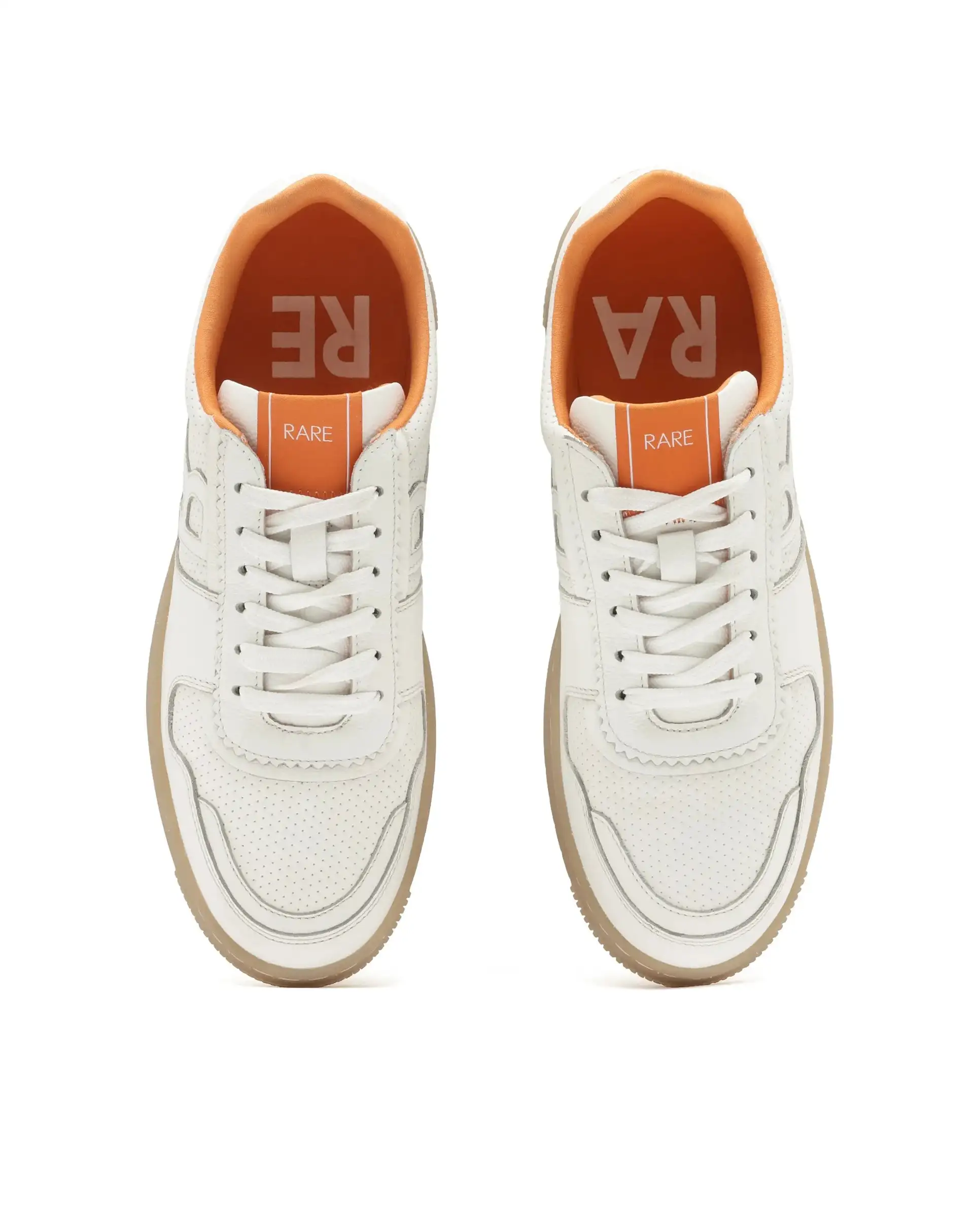 Rare Rabbit Men Neva White Lace-Up Closure Sneaker - Image 5