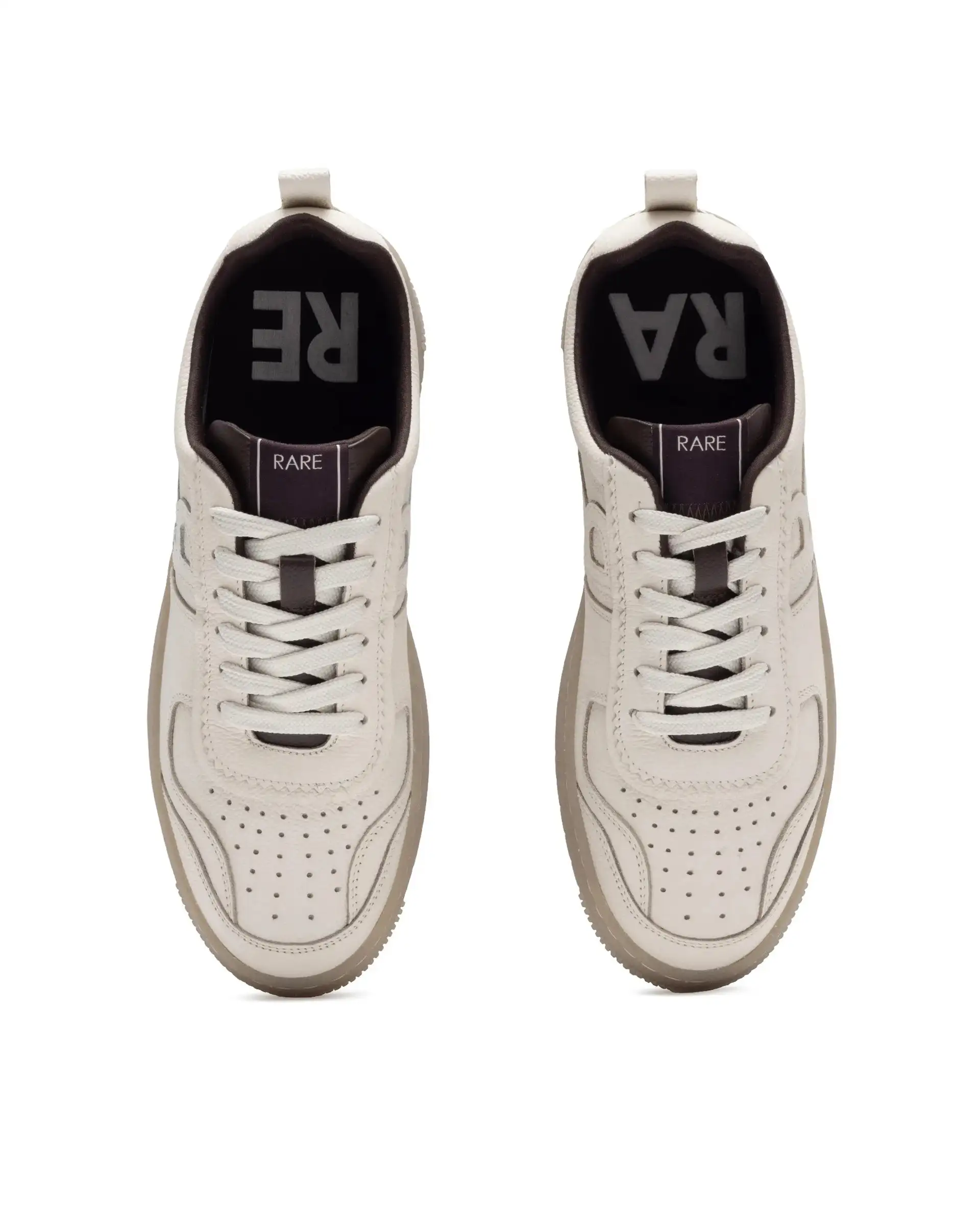 Rare Rabbit Men's Nigel Beige Lace-Up Closure Sneaker - Image 7