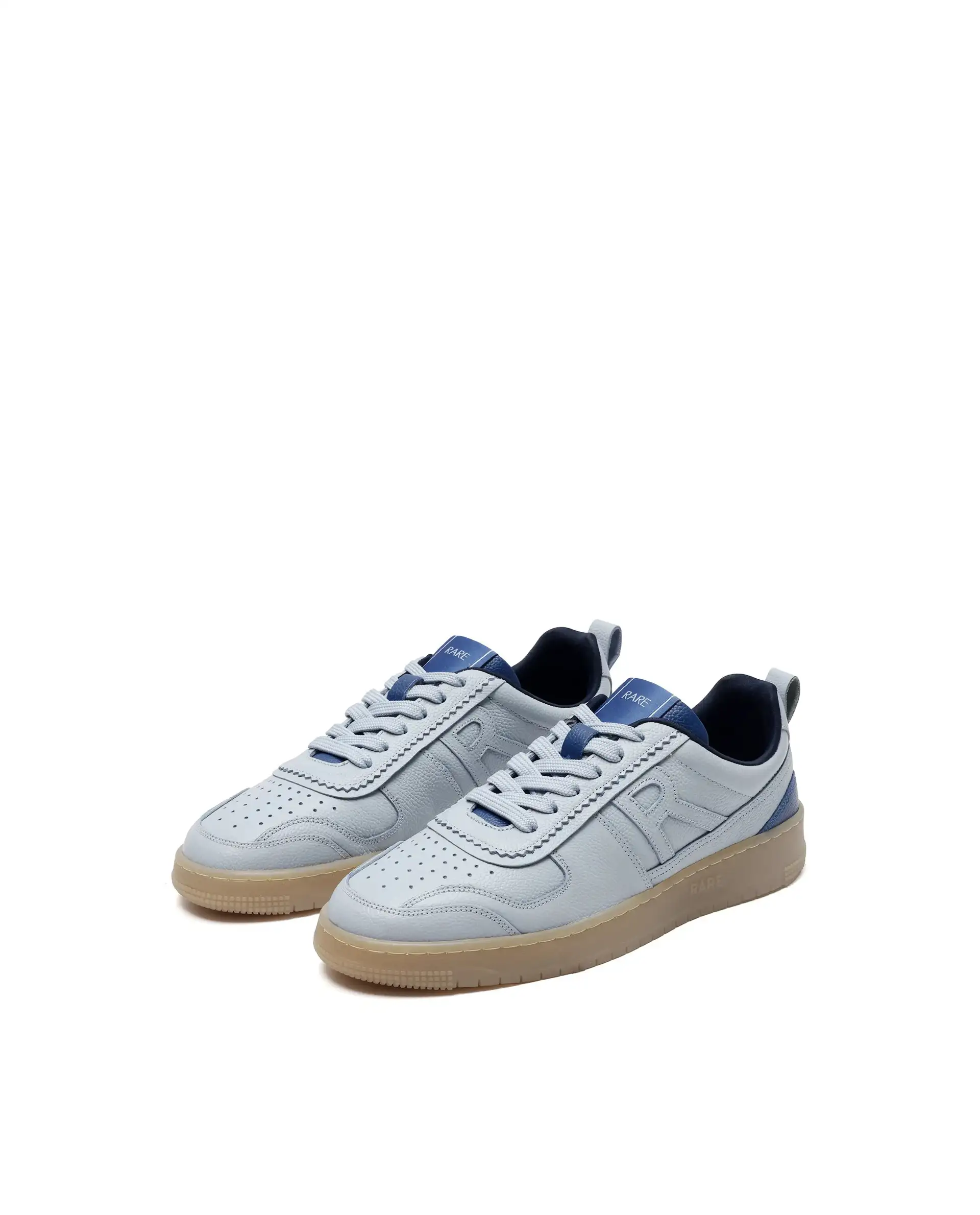 Rare Rabbit Men's Nigel Ice Blue Lace-Up Closure Sneaker - Image 3