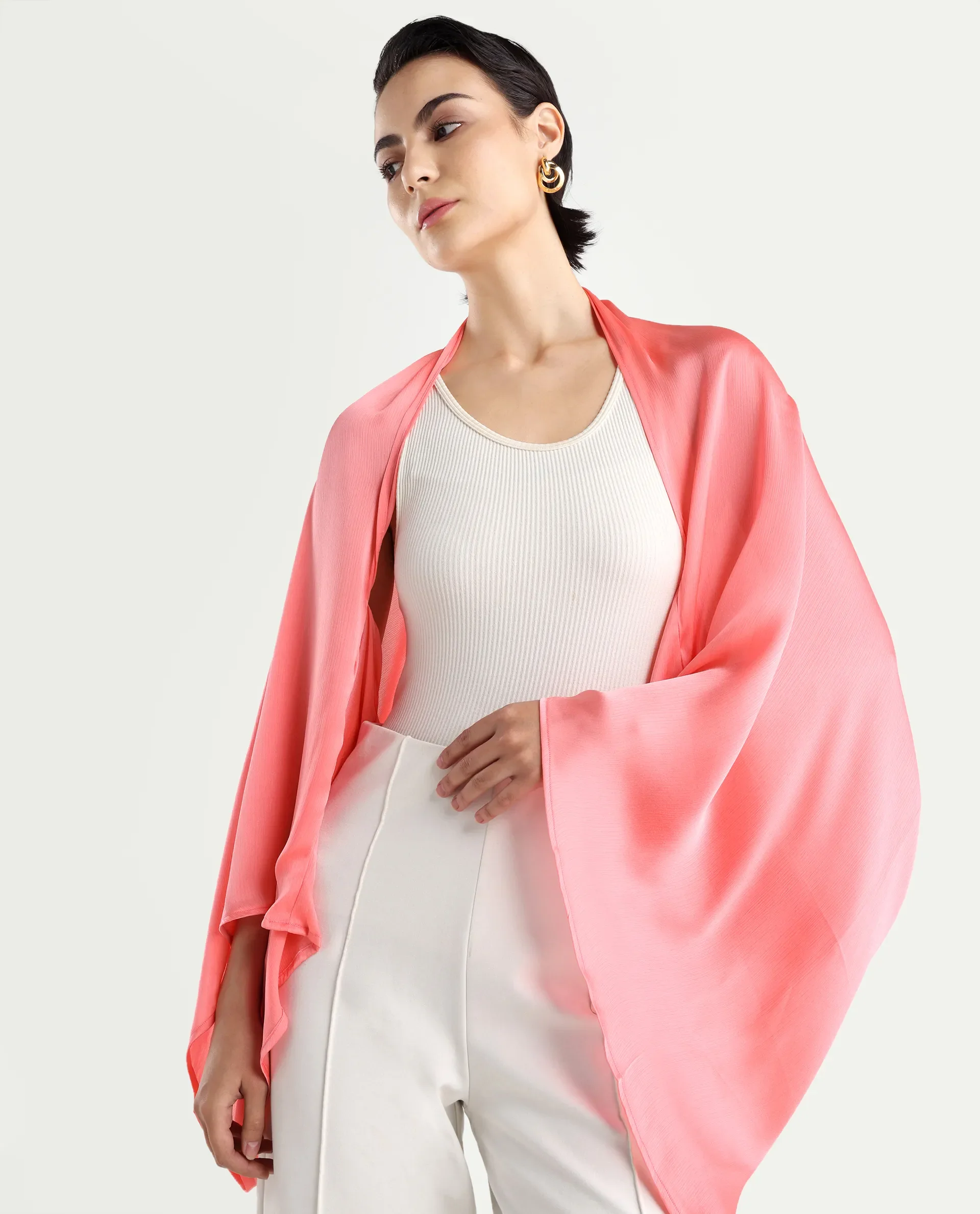 Rareism Women's Nigera Peach Outer Wear