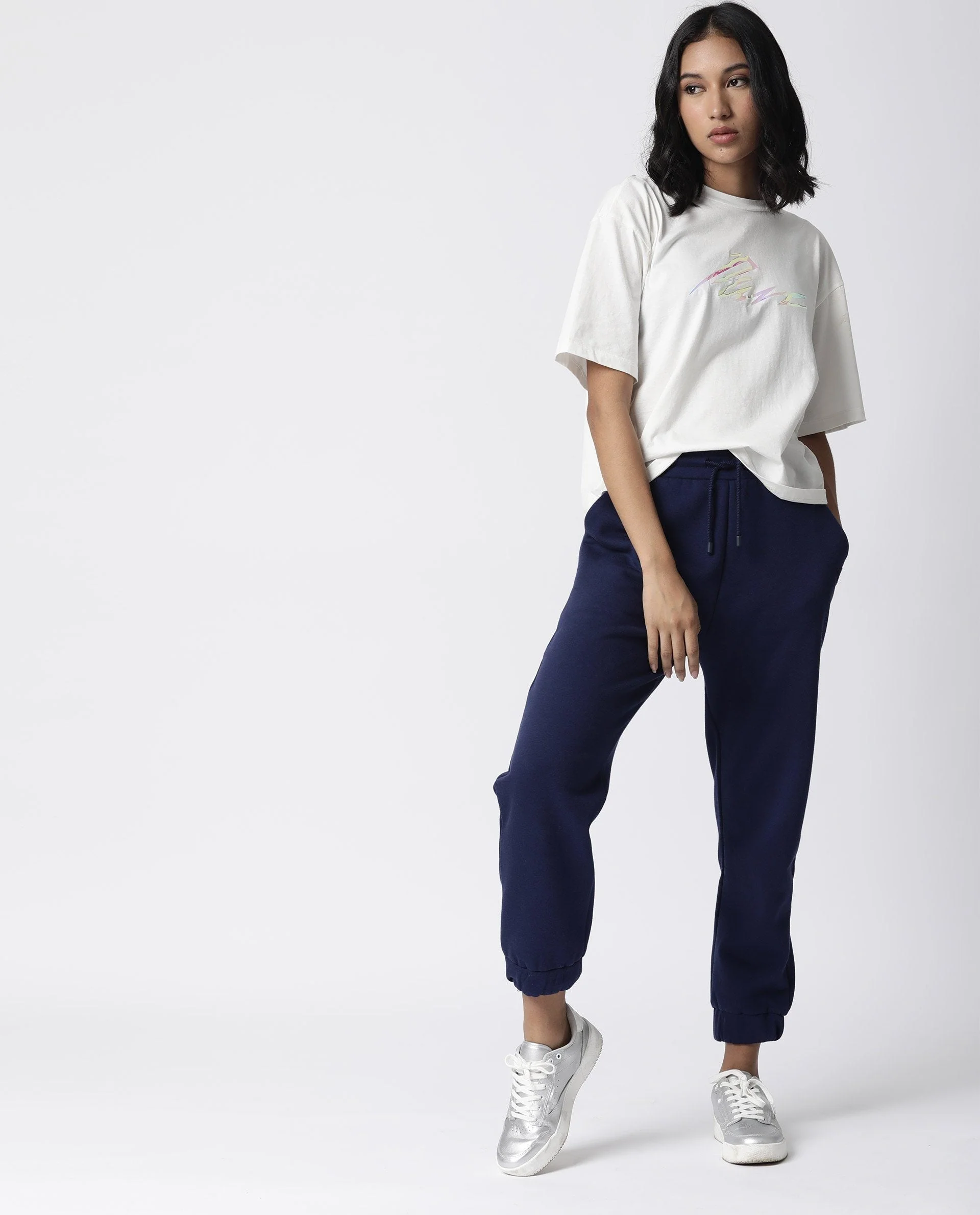 Rareism Women Niki Offwhite T-Shirt Short Sleeves - Image 3
