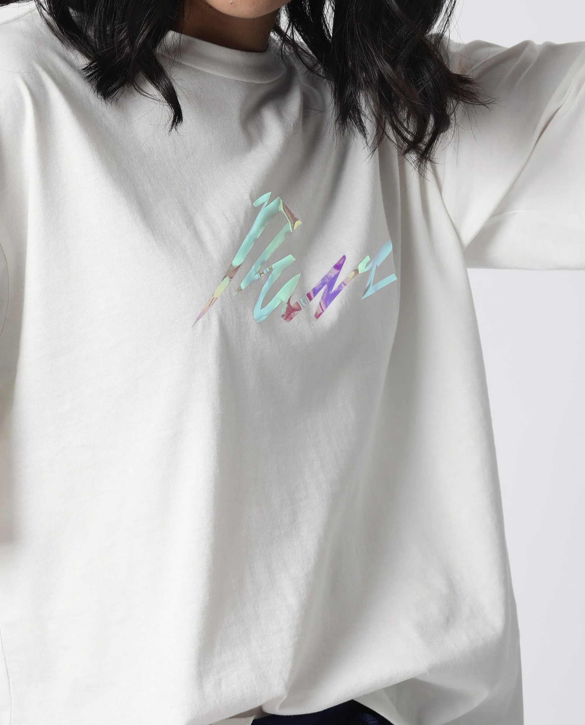 Rareism Women Niki Offwhite T-Shirt Short Sleeves - Image 6
