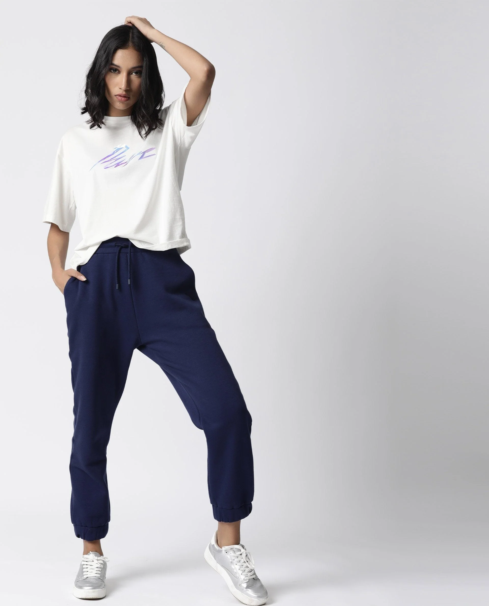 Rareism Women Niki Offwhite T-Shirt Short Sleeves - Image 9