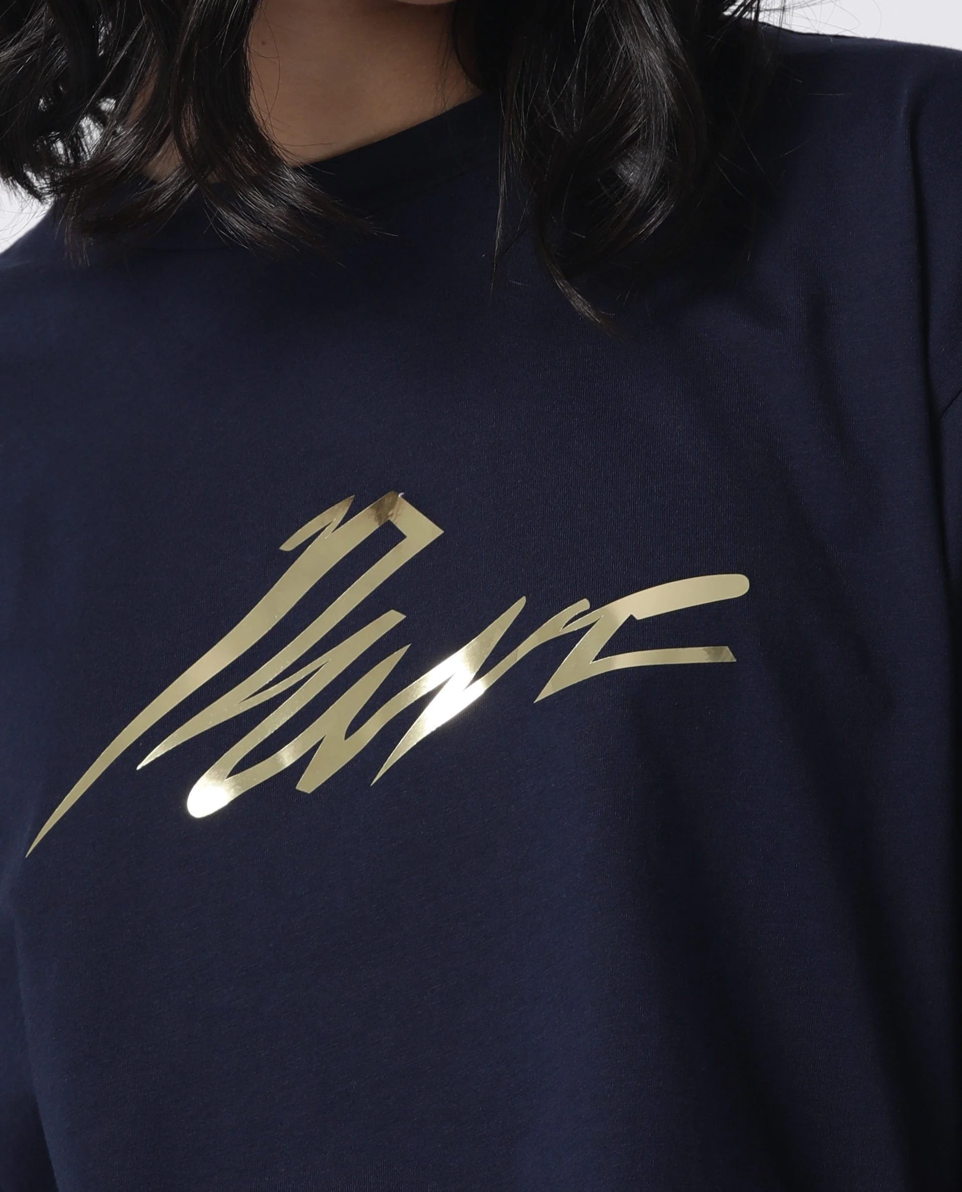 Rareism Women Niki Navy T-Shirt Short Sleeves - Image 3