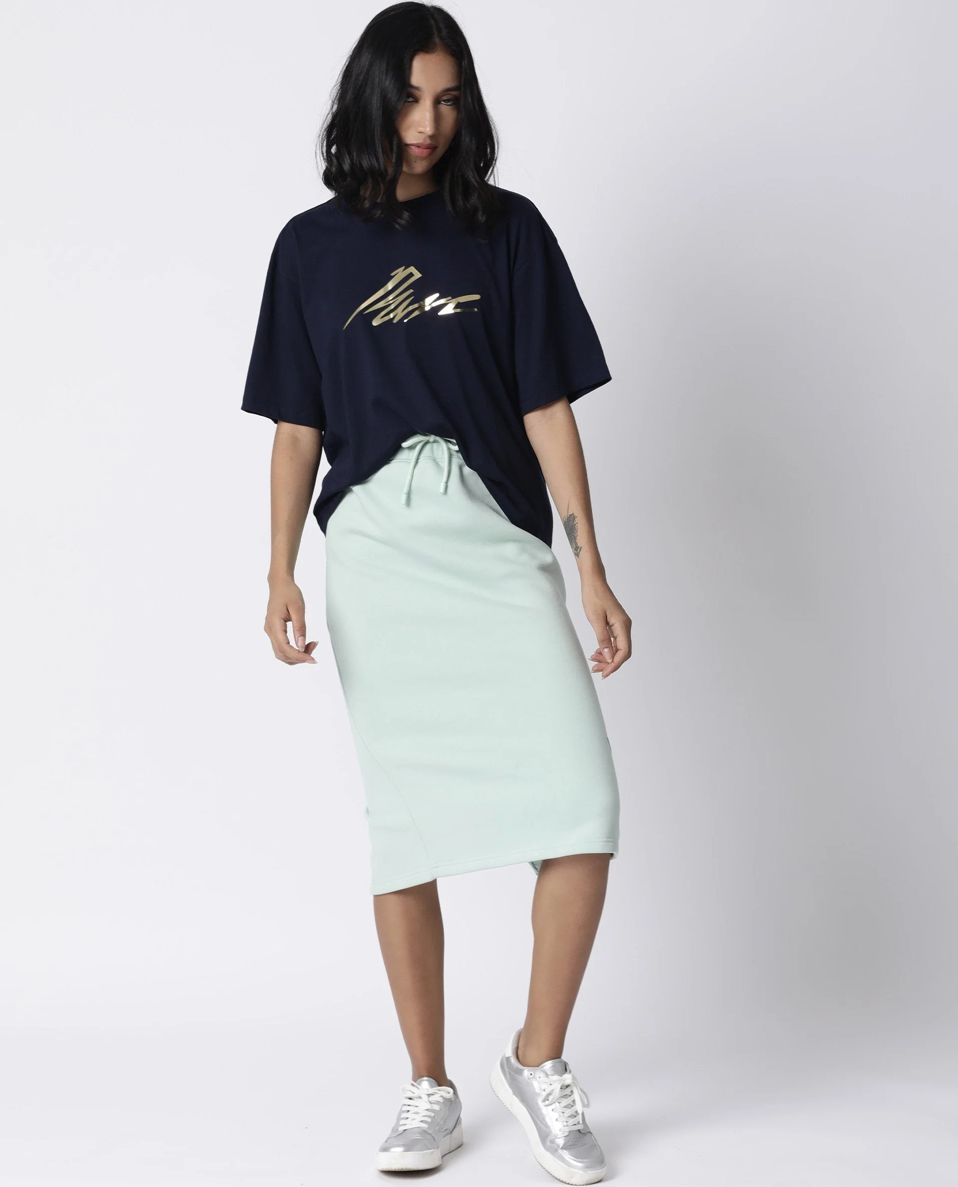 Rareism Women Niki Navy T-Shirt Short Sleeves - Image 8