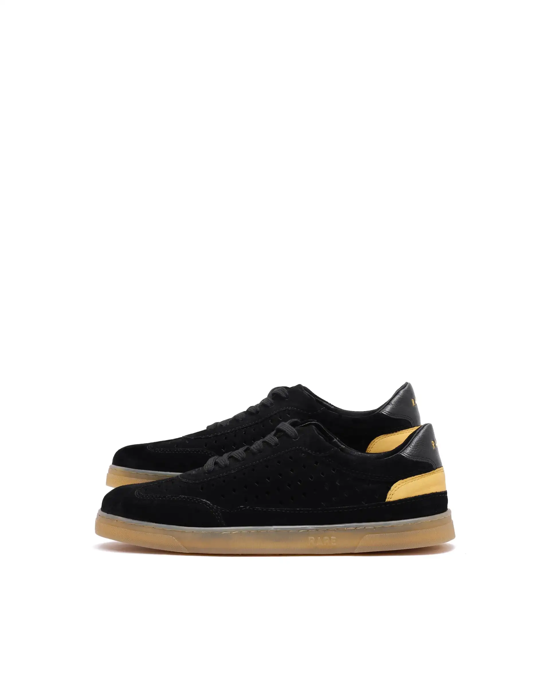 Rare Rabbit Men Norma Black Suede Lace-Up Closure Sneaker - Image 8
